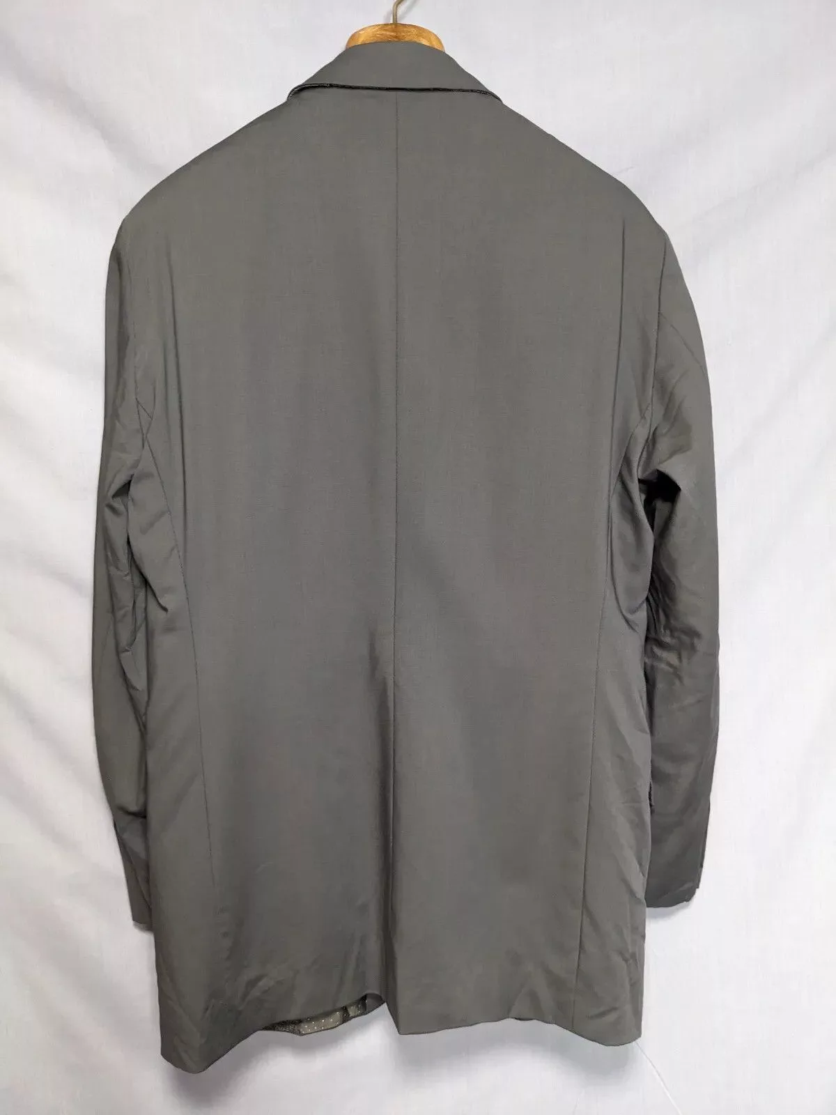 Versace Blazers GIANNI VERSACE COUTURE Wool Jacket, SIZE 52 Gray