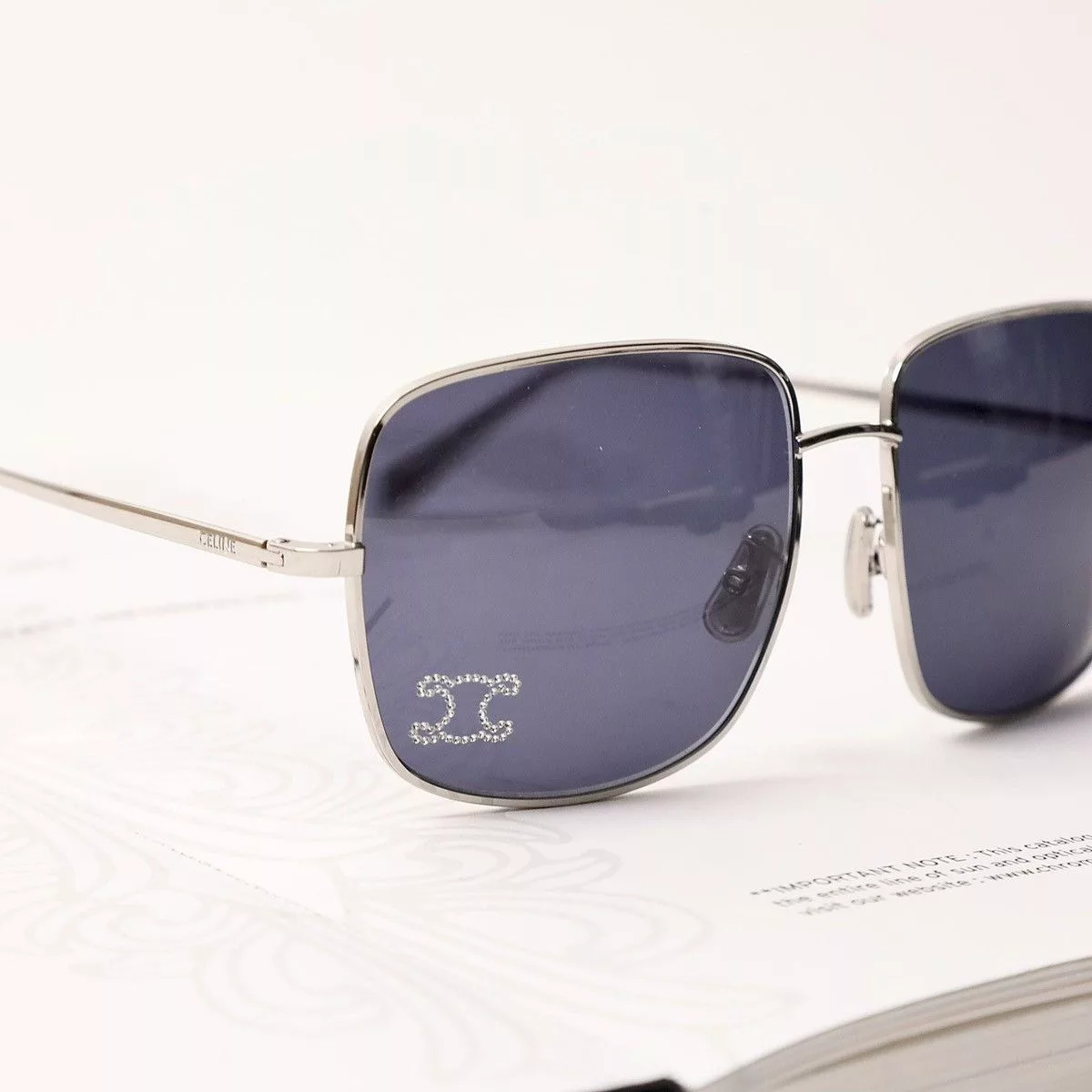 Celine Sunglasses CELINE CL40284U SUNGLASSES Silver