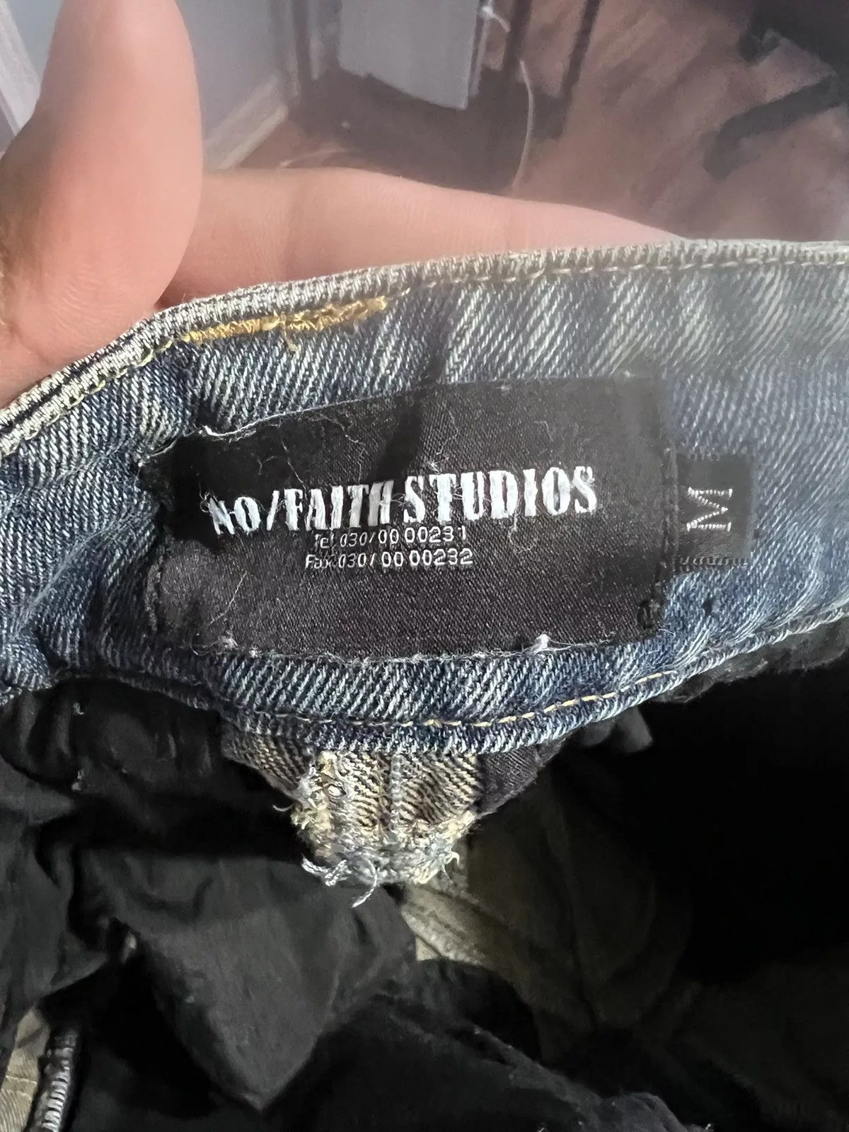 No Faith Studios Denim Blue
