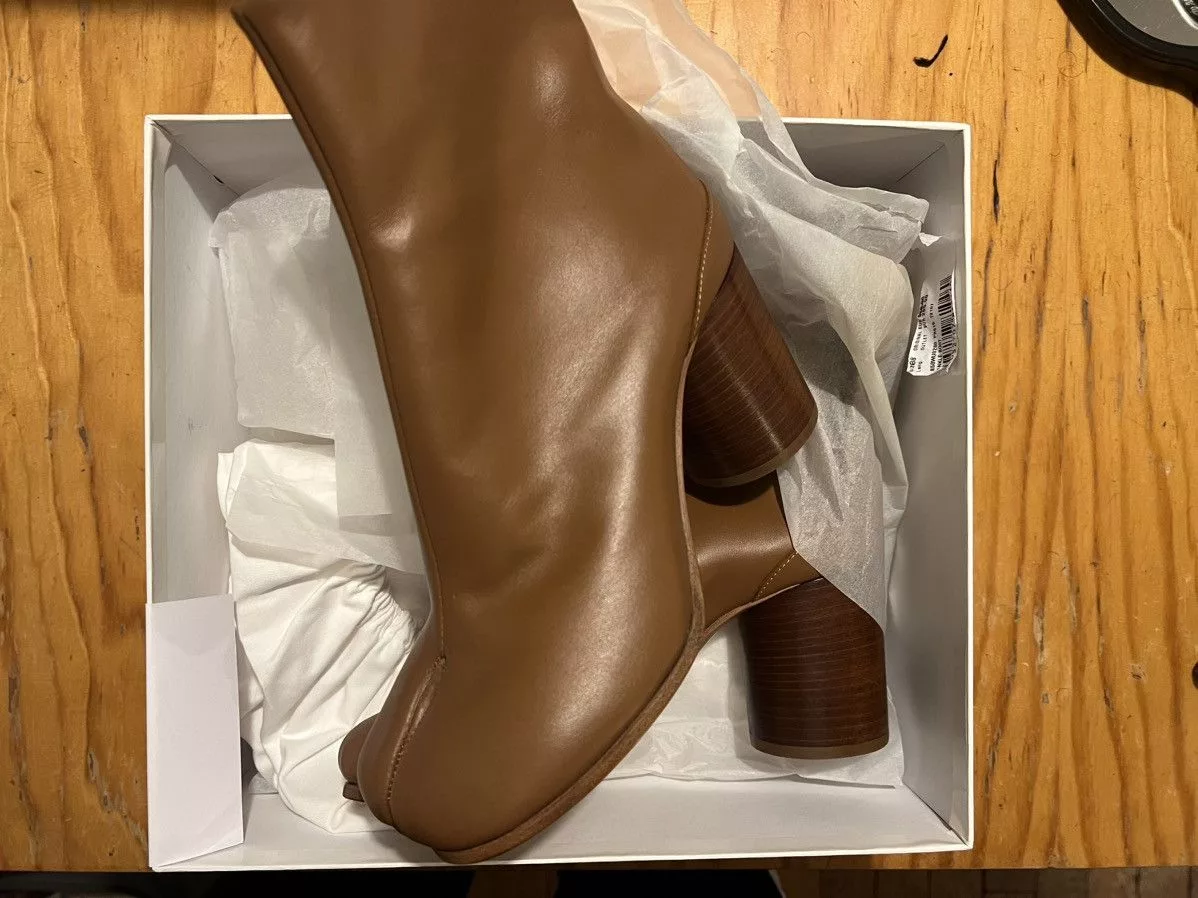 Maison Margiela Boots Maison Margiela Tabi Brown