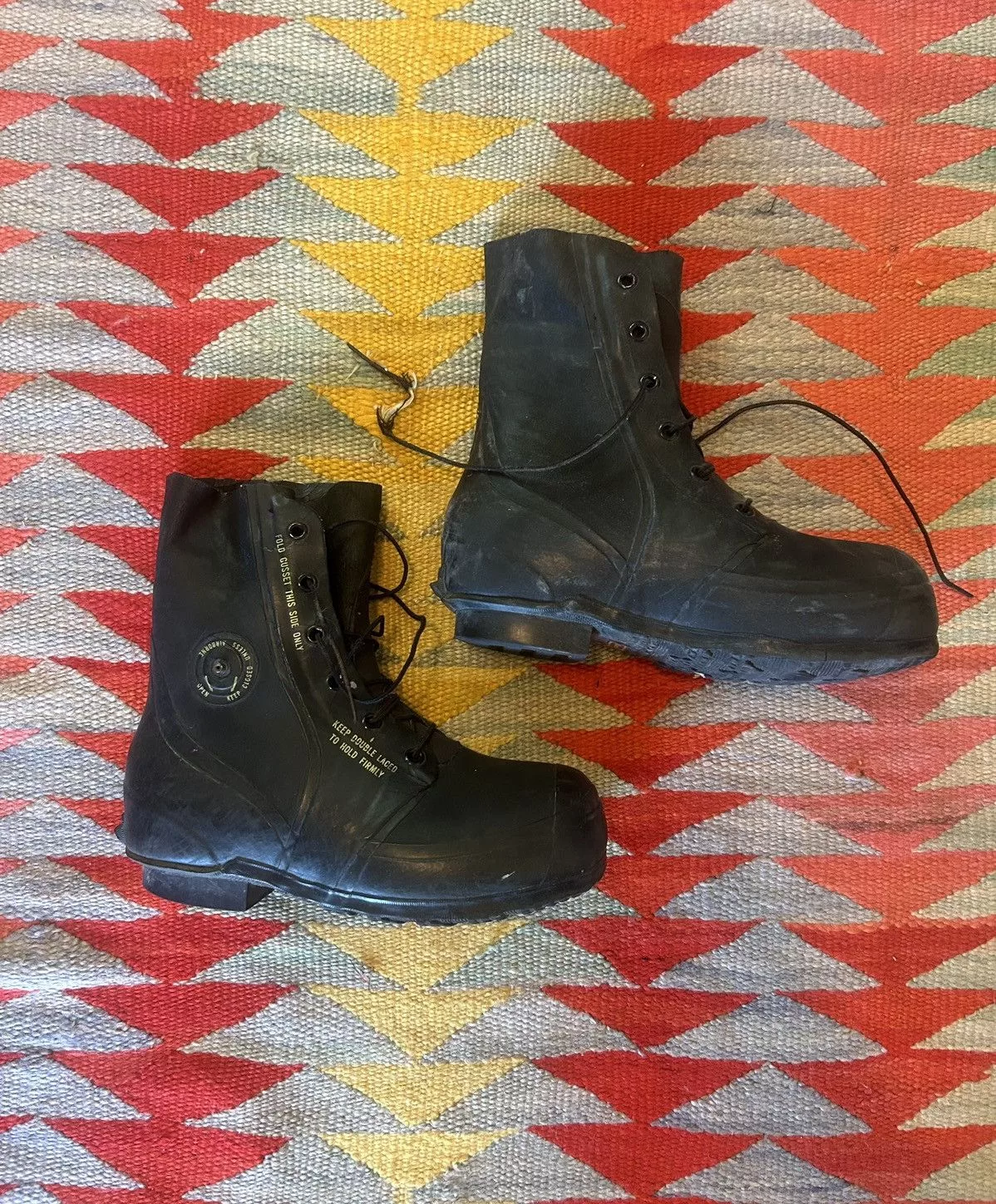Other Boots Other Bata Bunny military boots Black Vintage
