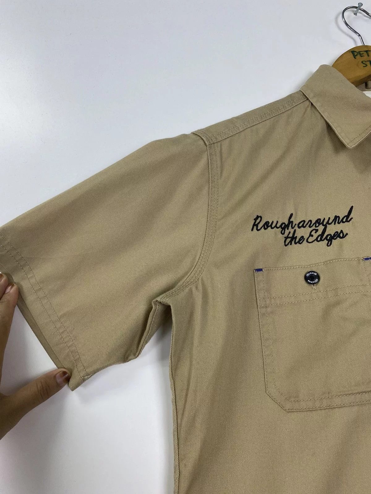 Dickies Shirts Button Ups Dickies Workers Shirt Brown Workwear