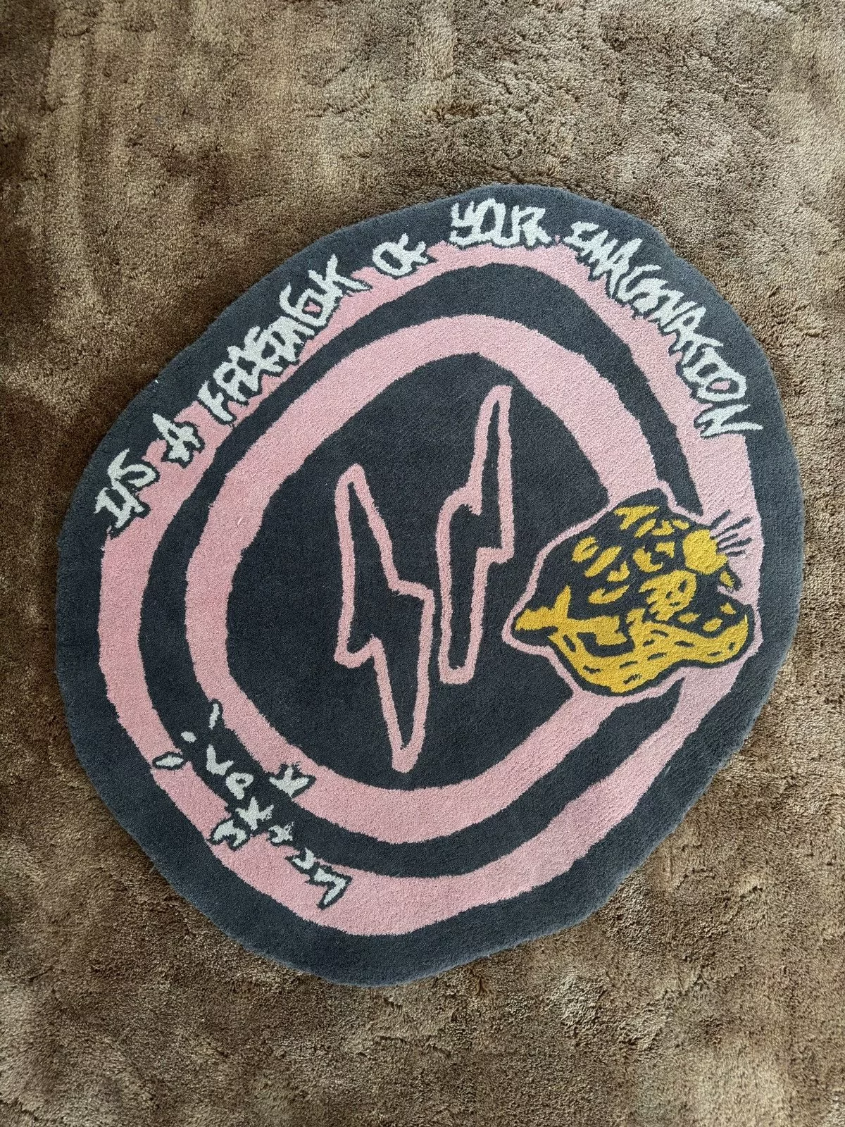 Fragment Design Miscellaneous Fragment Design × Travis Scott Travis Scott Fragment Rug Black