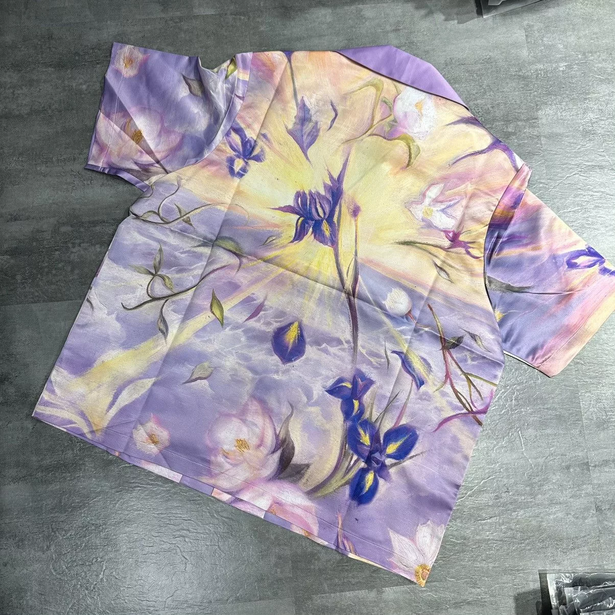 A$AP Rocky Shirts Button Ups Ne. Sense x Cozy World J Shirt J. Scott A$AP Rocky Purple
