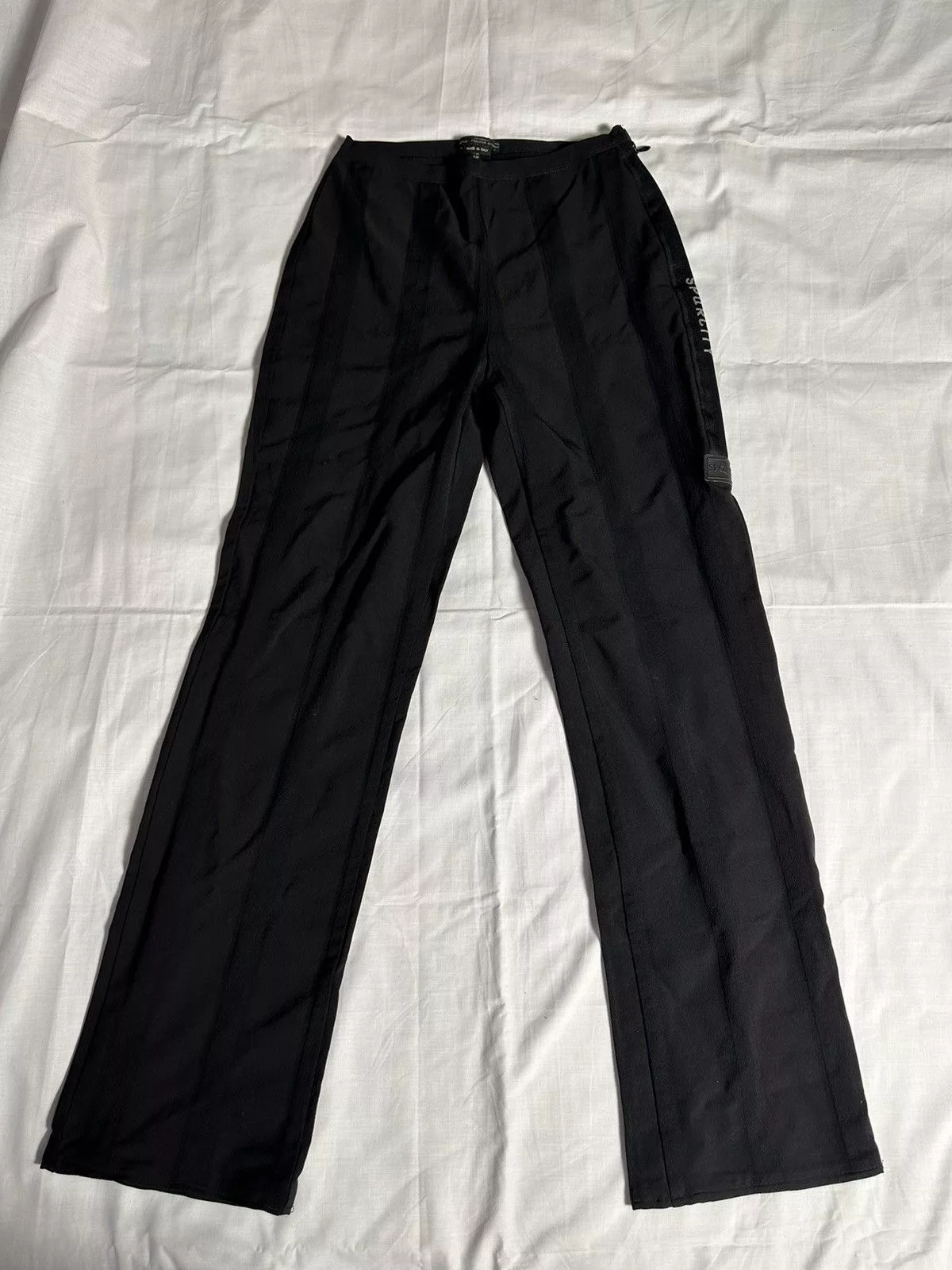 Designer Pants Designer × Marithe + Francois Girbaud 1980s Marithe Francois Girbaud pants avant garde Opium Y2K Black Vintage