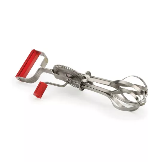 Red Manual Egg Beater