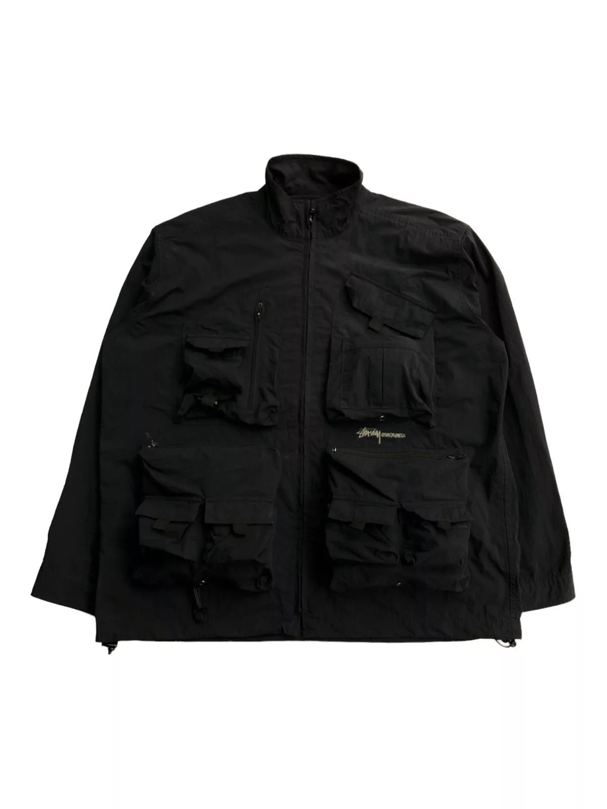 Stussy Bombers Vintage Stussy Osakavmeda Multipocket Jacket Black