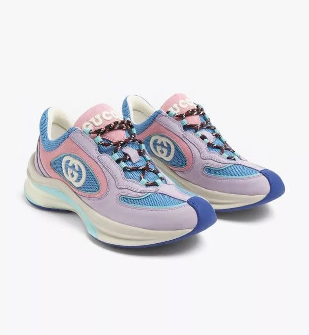 Gucci Miscellaneous Gucci Interlocking G Run Sneakers SIZE 38.5 Multi