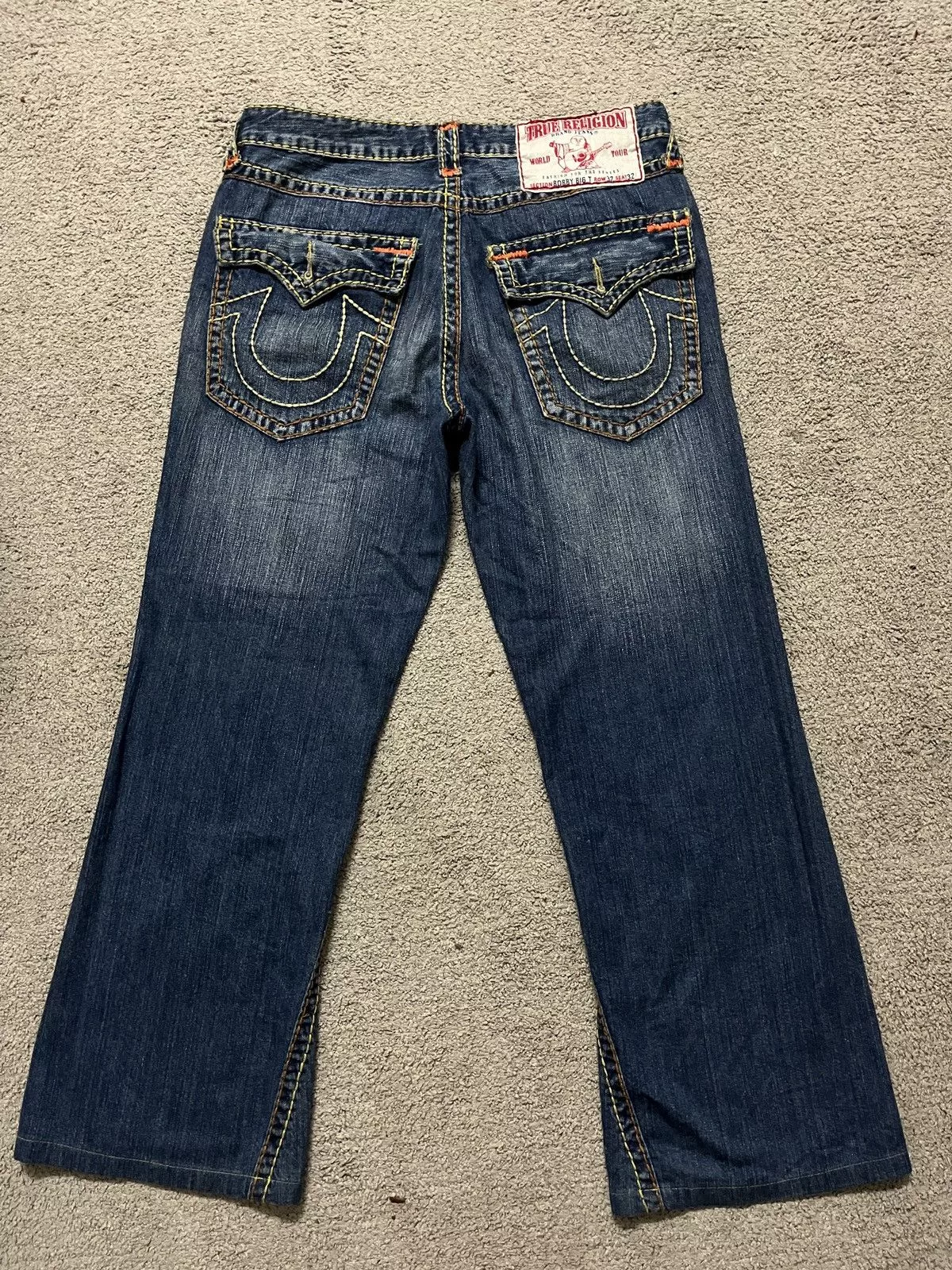 True Religion Denim True Religion × Vintage Y2K Vintage True Religion Flare Jeans Blue Streetwear