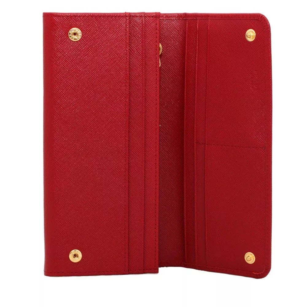 Prada Wallets Prada o1la1rc1a0724 Size: OS / Wallet in Red