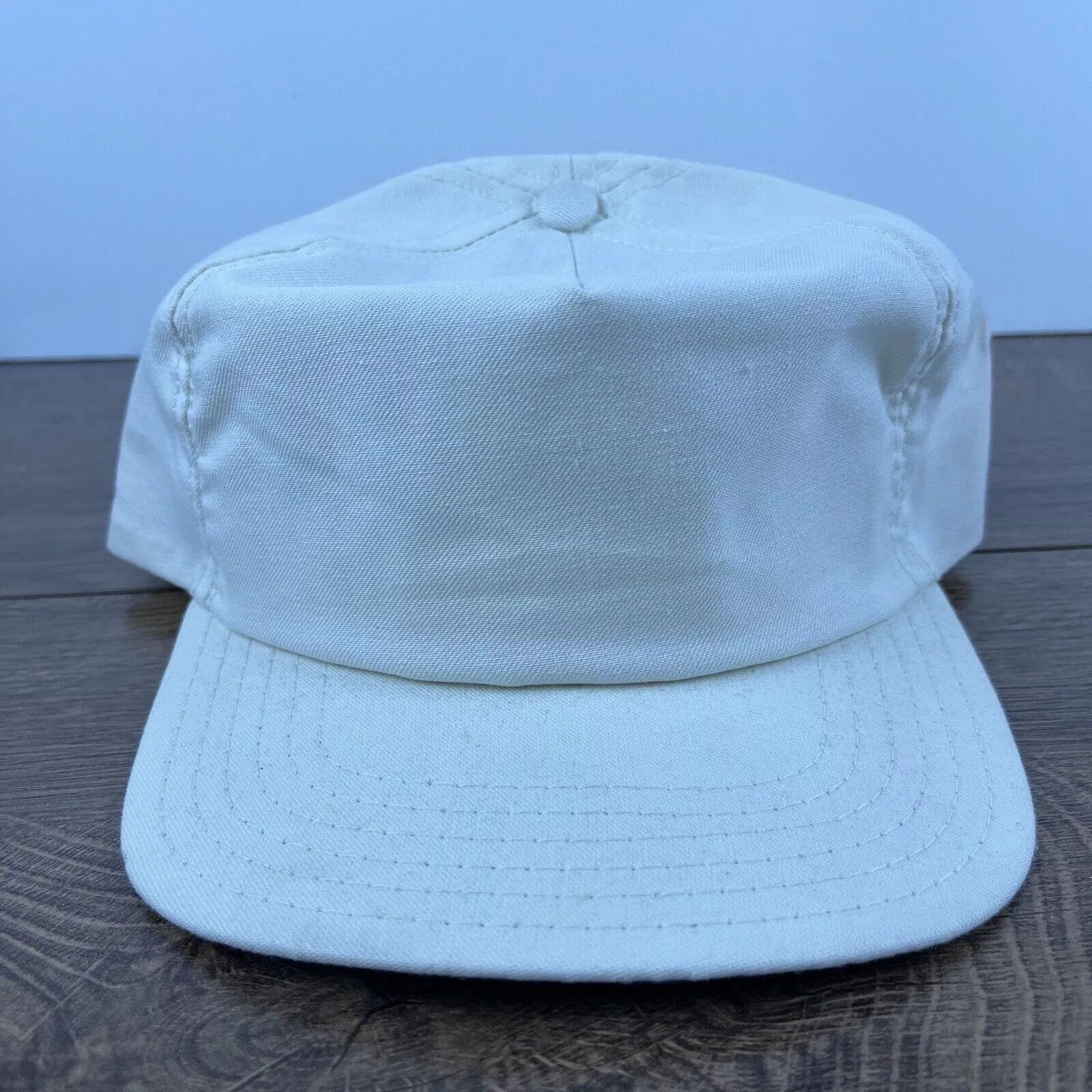 Other Hats Other Plain White Hat White Hat Plain Adjustable Snapback Adult Si