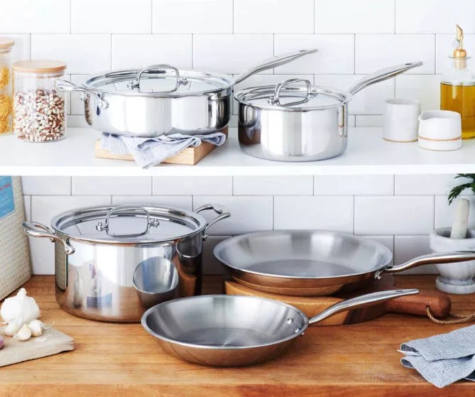 HS 8 pc Cookware Set