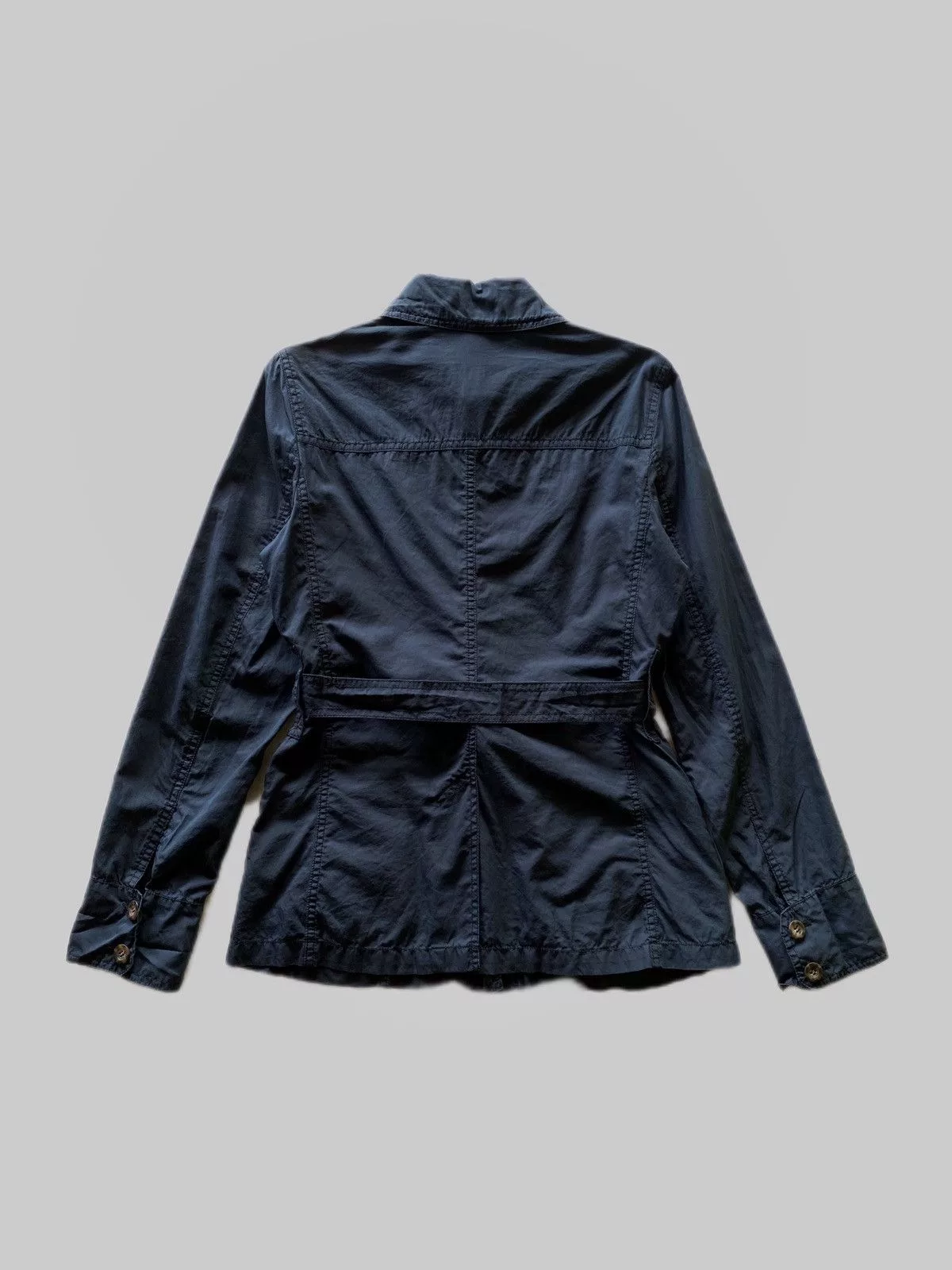 Max Mara Jackets Max Mara Vintage MaxMara “Weekend Line” Belted Light Jacket Blue