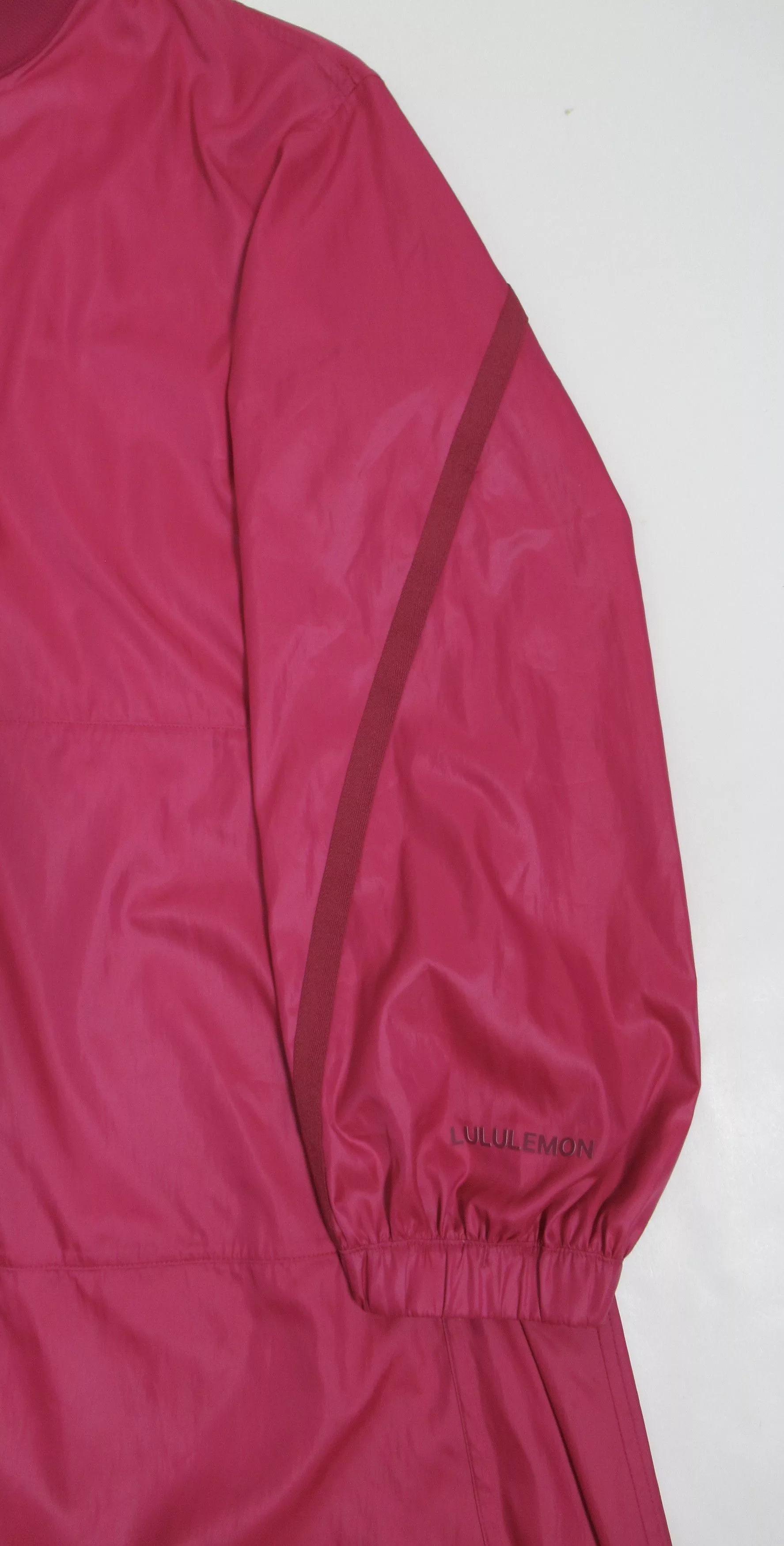 Lululemon Bombers Lululemon Reversible Drape-Sleeve Long Jacket Sonic Pink Multi