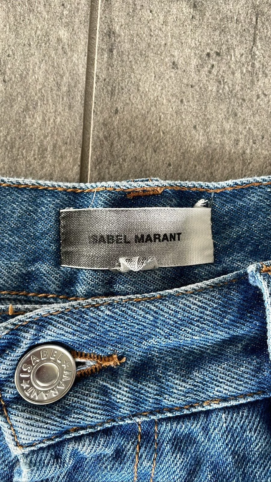 Isabel Marant Denim Jeans Blue