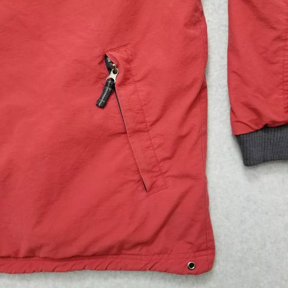 Other Bombers Other Wearfirst Jacket Mens XL Red Full Zip Pockets