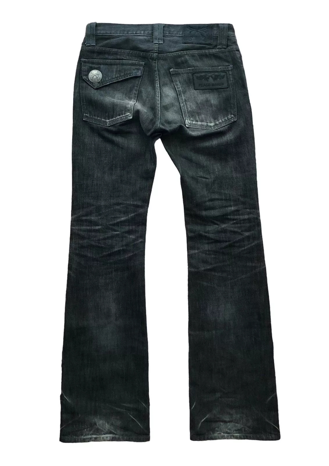 Mastermind Japan Denim Mastermind Japan × roarguns Roarguns bootcut denim Black Vintage