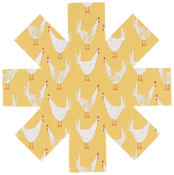 Pan Protectors Set/3 Chicken Scratch