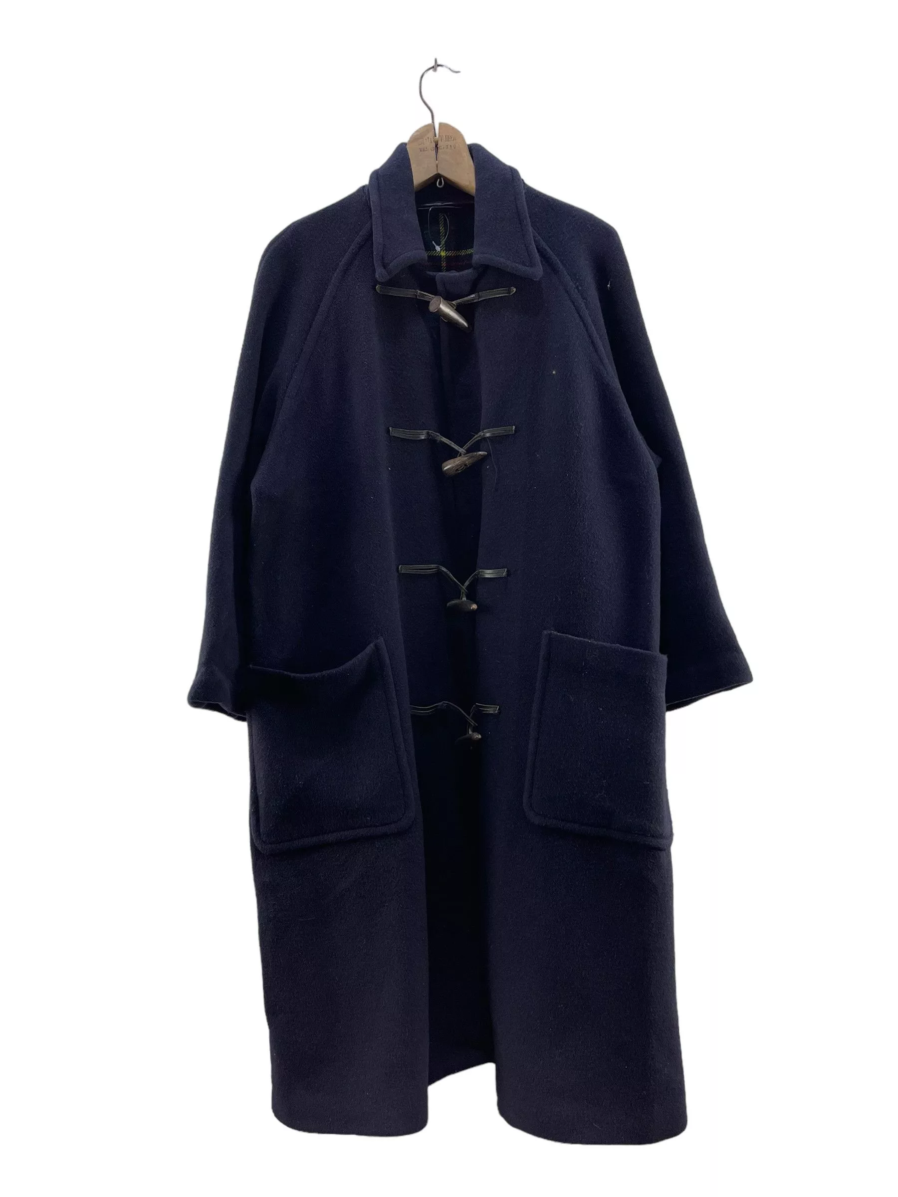 Gloverall Jackets Vintage Gloverall Duffle Coat Jacket Blue