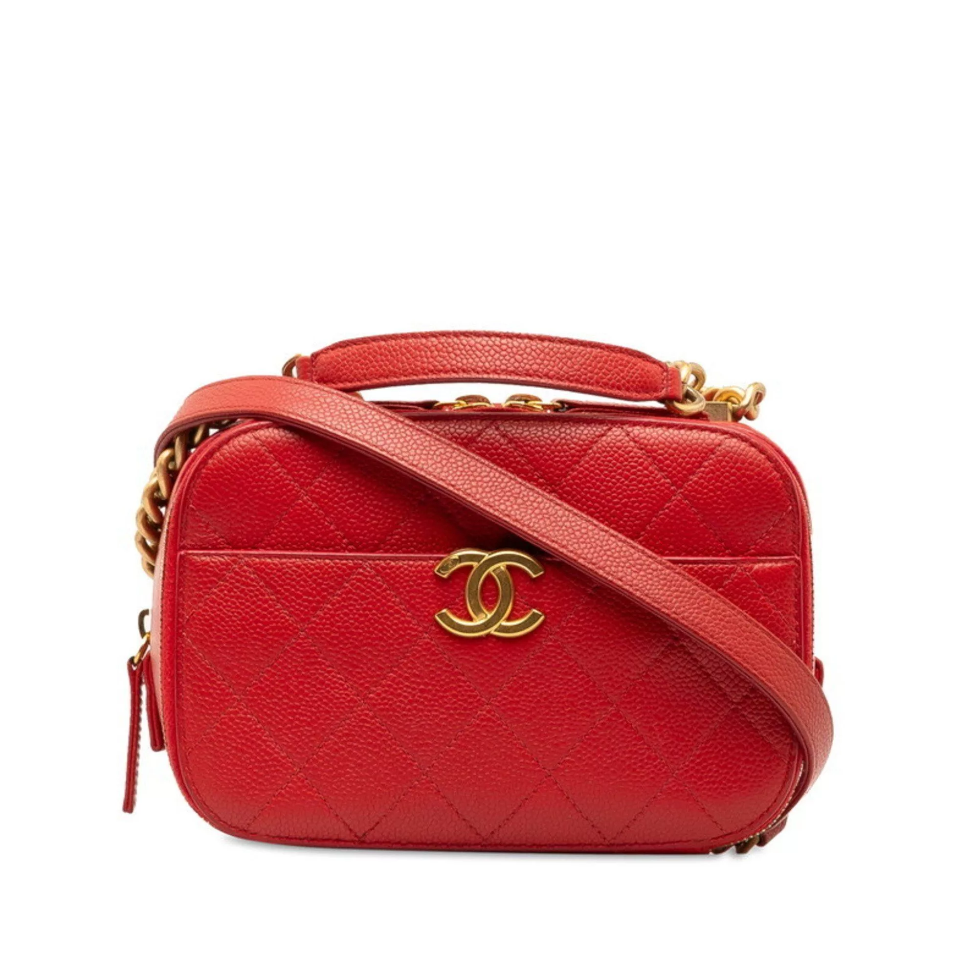 Chanel Shoulder Bags Chanel Camera shoulder Red