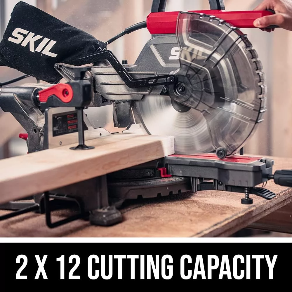 SKIL 10 Dual Bevel Sliding Compound Miter Saw-MS6305-00"