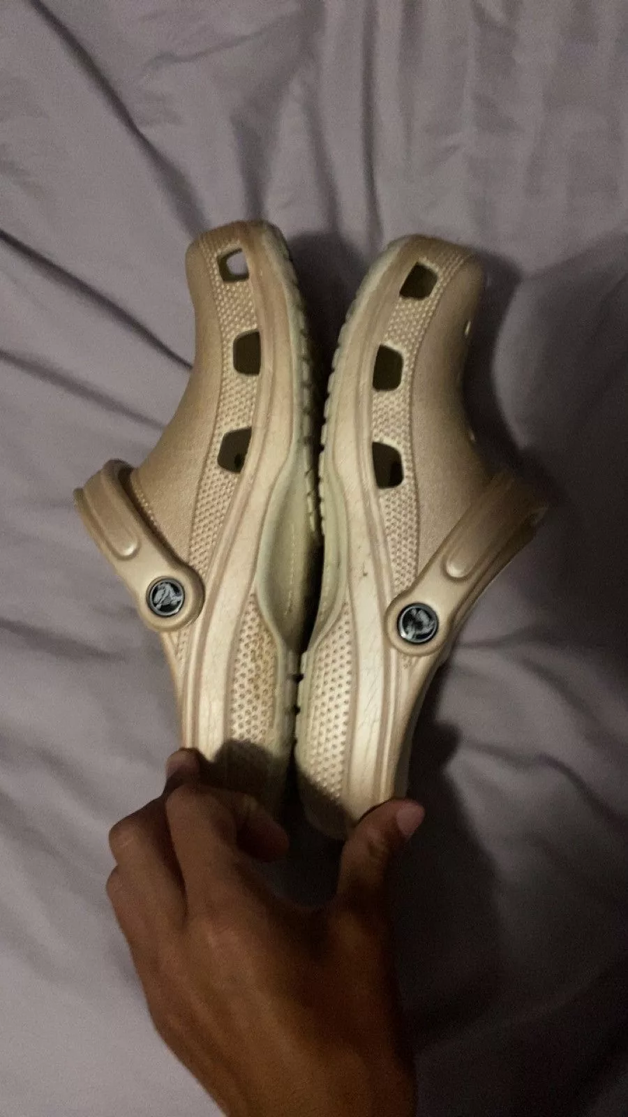 Crocs Slip Ons Rose gold/ light pink Crocs