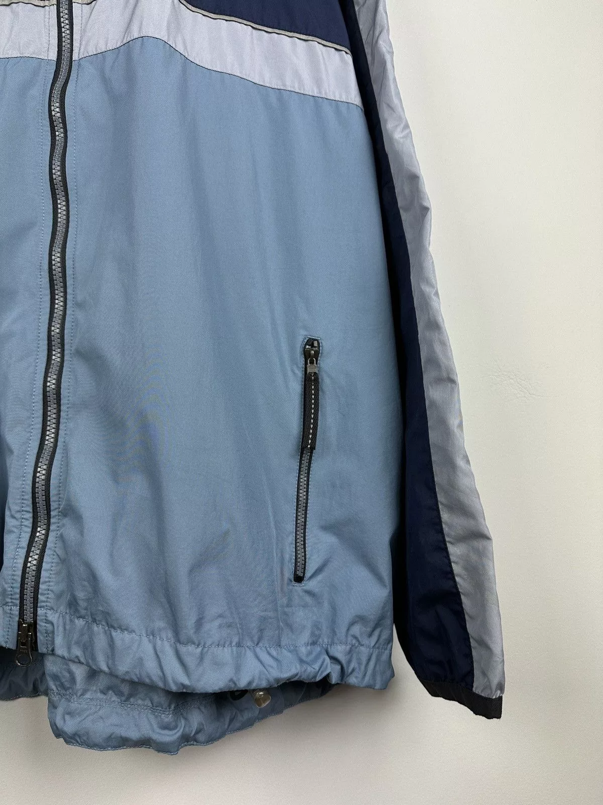 Nike Light Jackets Vintage 90’s Nike Y2K Light Jacket Blue Streetwear