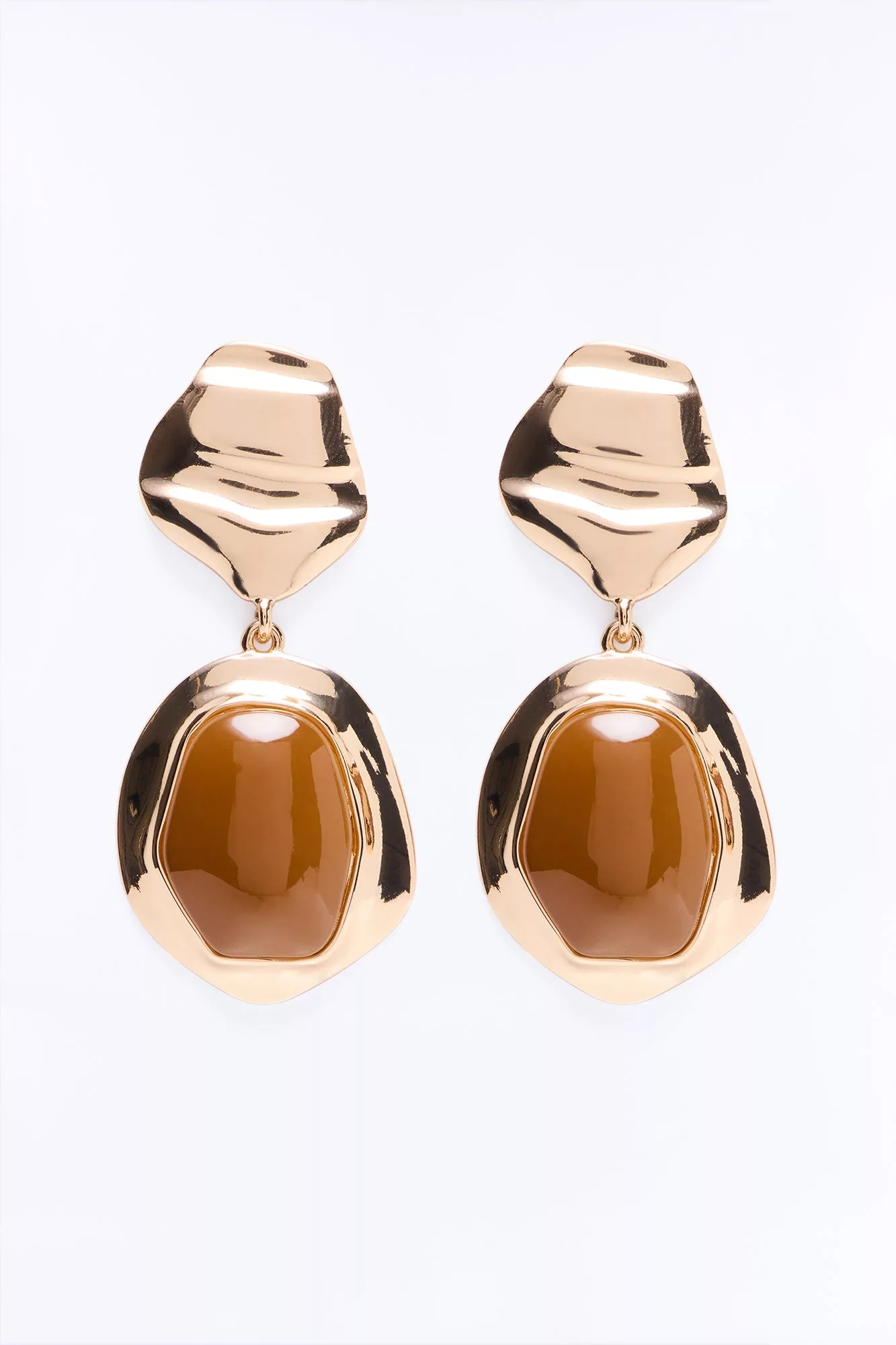 Honey Sol Drop Earrings - Gold/combo