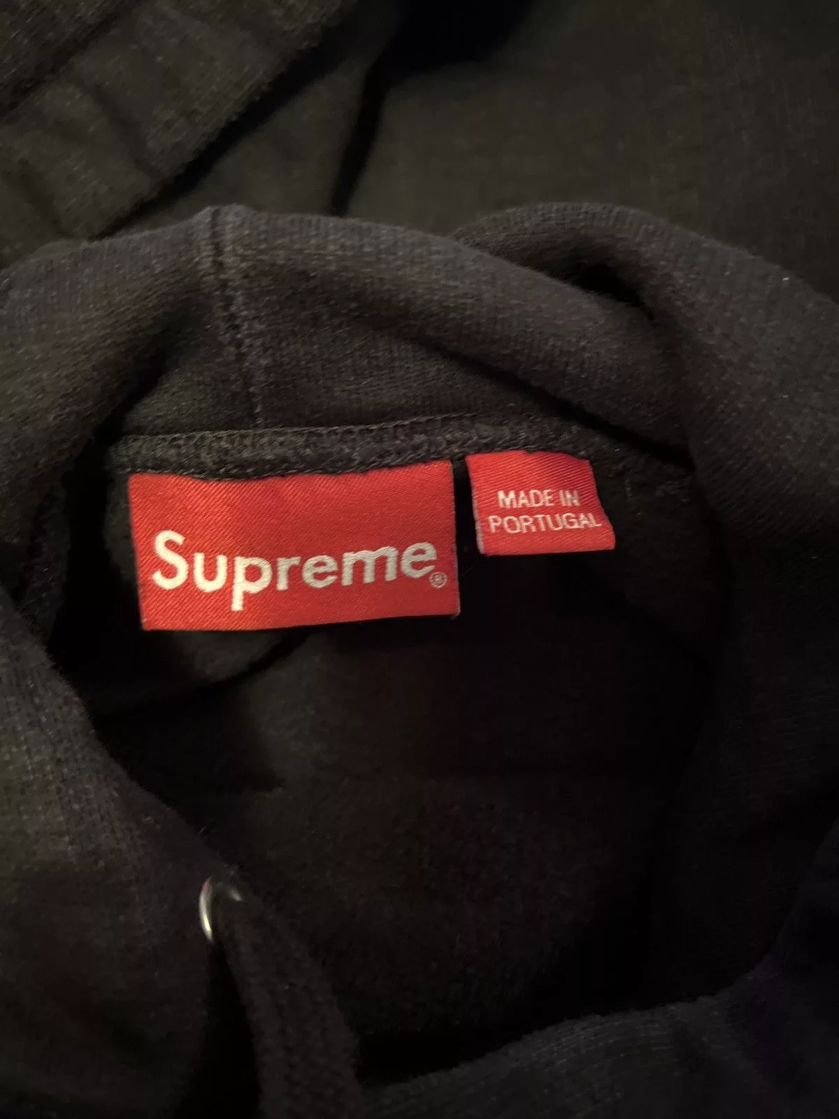 Supreme Sweatshirts Hoodies Supreme Chain Stitch Hoodie Black