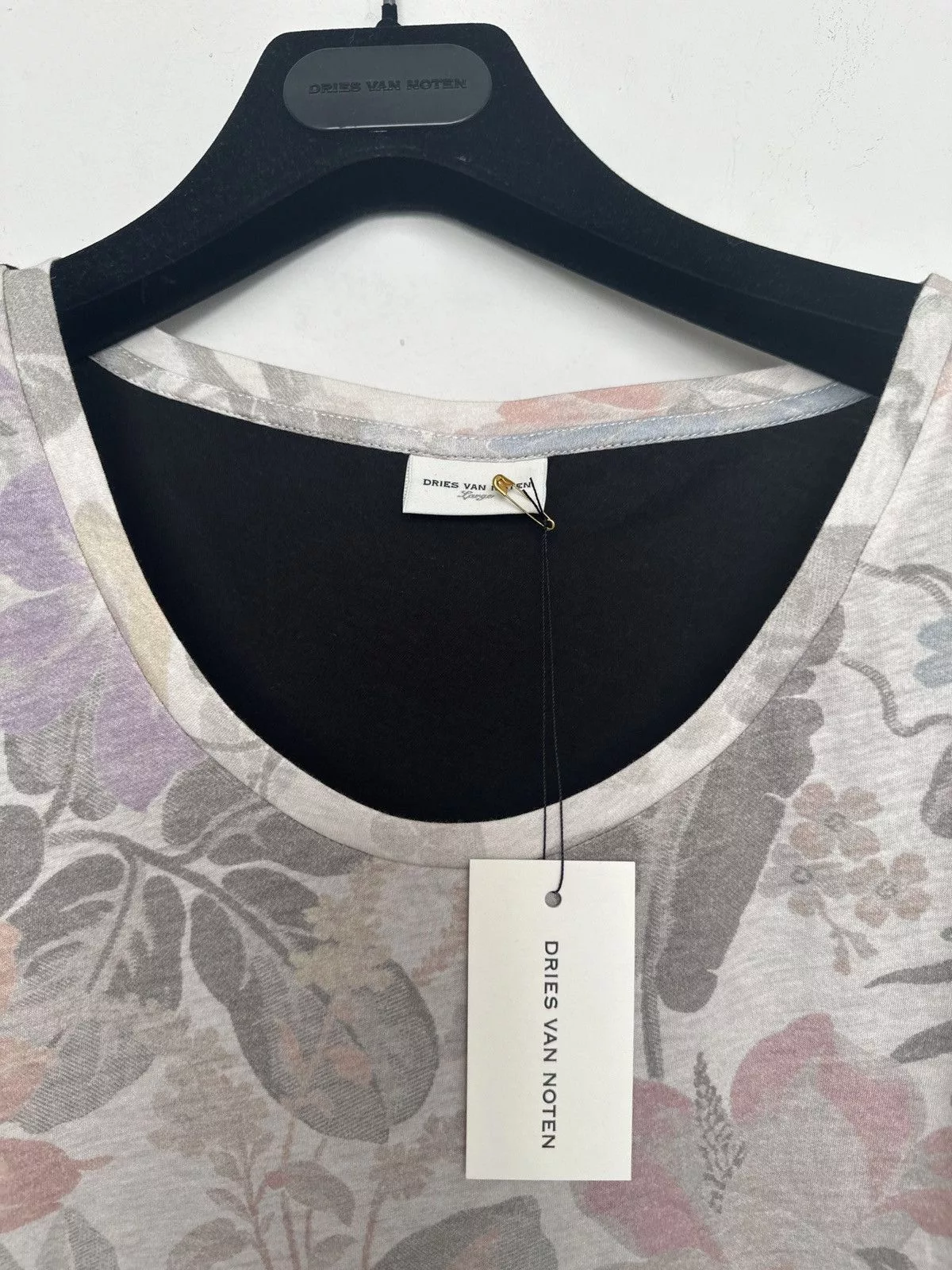 Dries Van Noten Short Sleeve T Shirts Dries Van Noten "archive" Black
