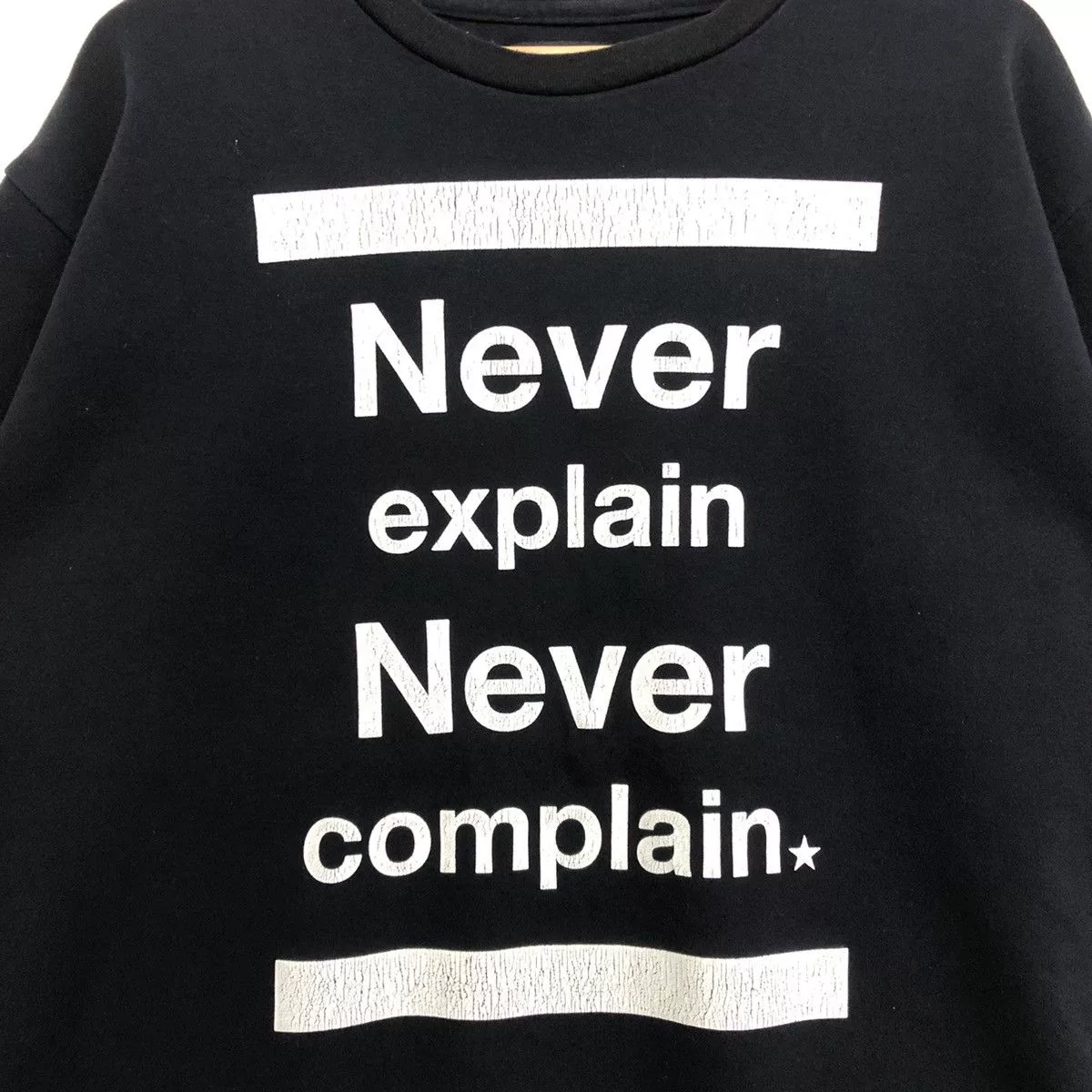 Converse Short Sleeve T Shirts Converse Tokyo Never Explain Never Conplain Oversize TShirt Black Streetwear