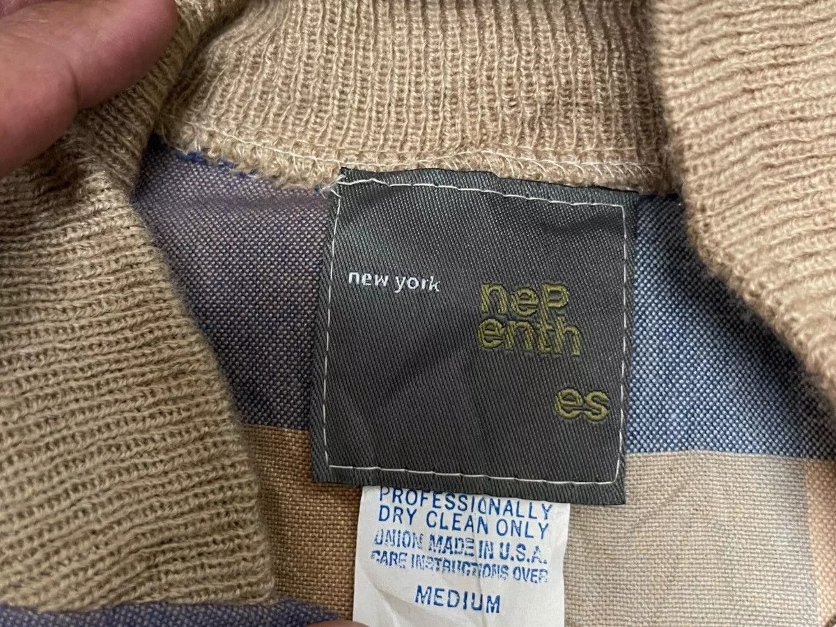 Nepenthes Bombers NEPENTHES NEW YORK MONOGRAM JACKET Multi
