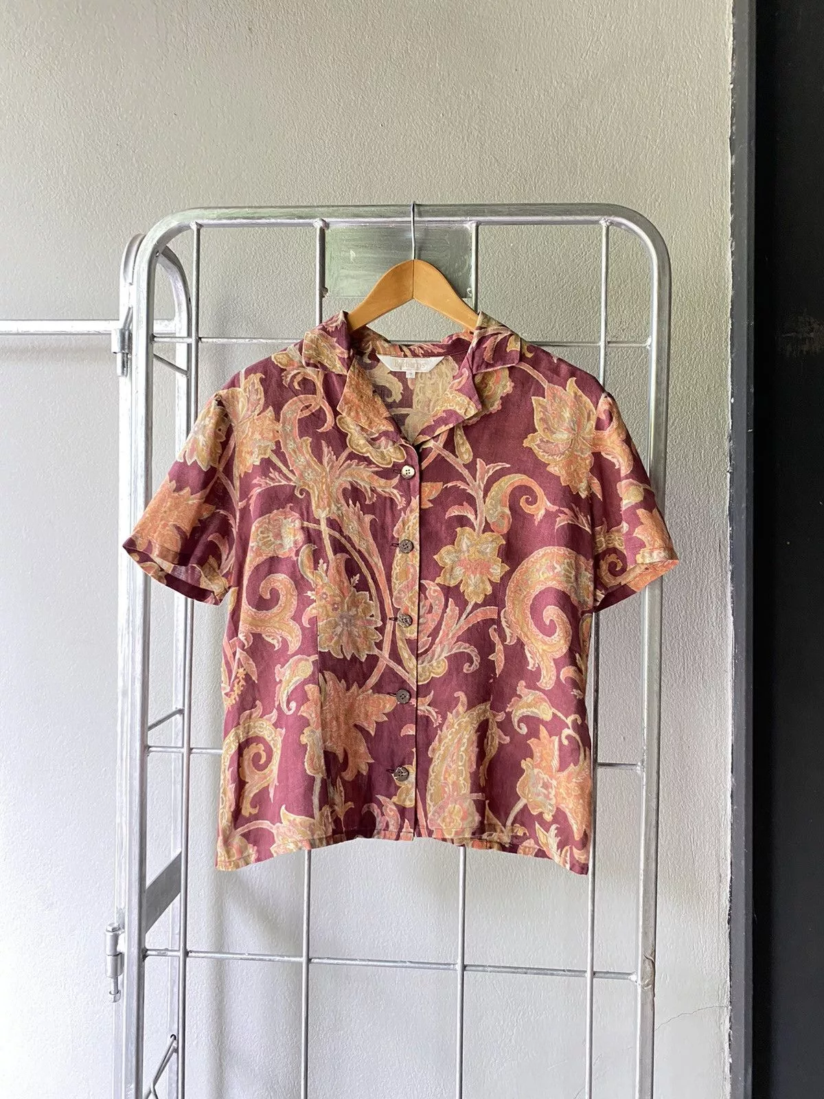 Burberry Button Ups Burberry vintage floral print blouse Multi
