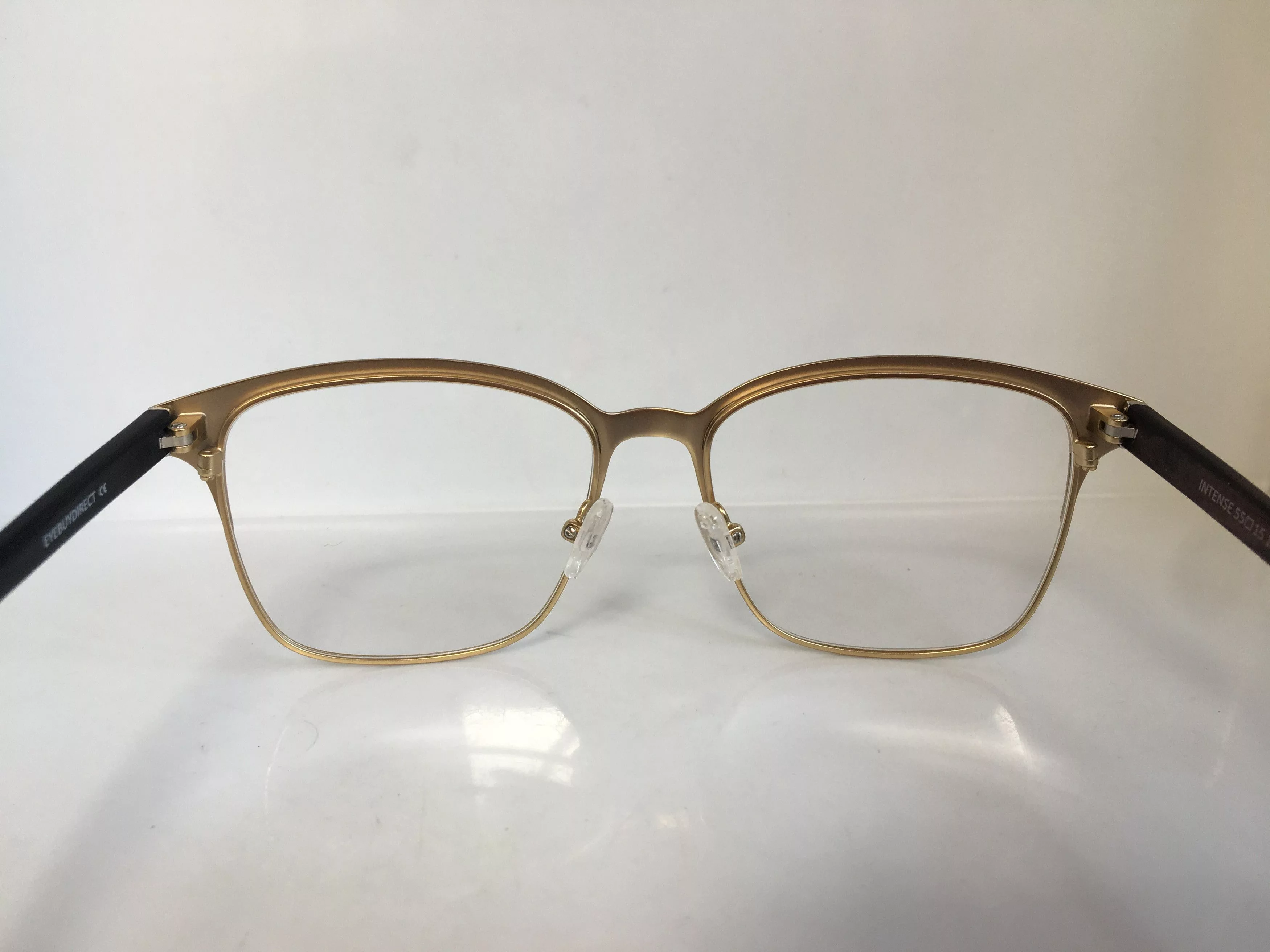 Other Glasses Other Eyebuydirect intense BlackGold Square Eyeglasses Frame