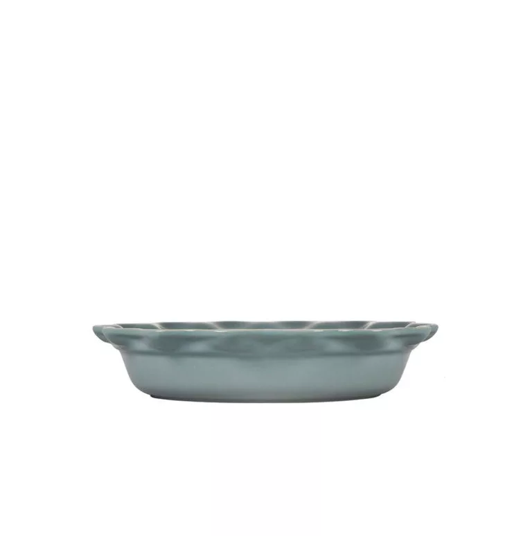 9" Heritage Pie Dish - Sea Salt