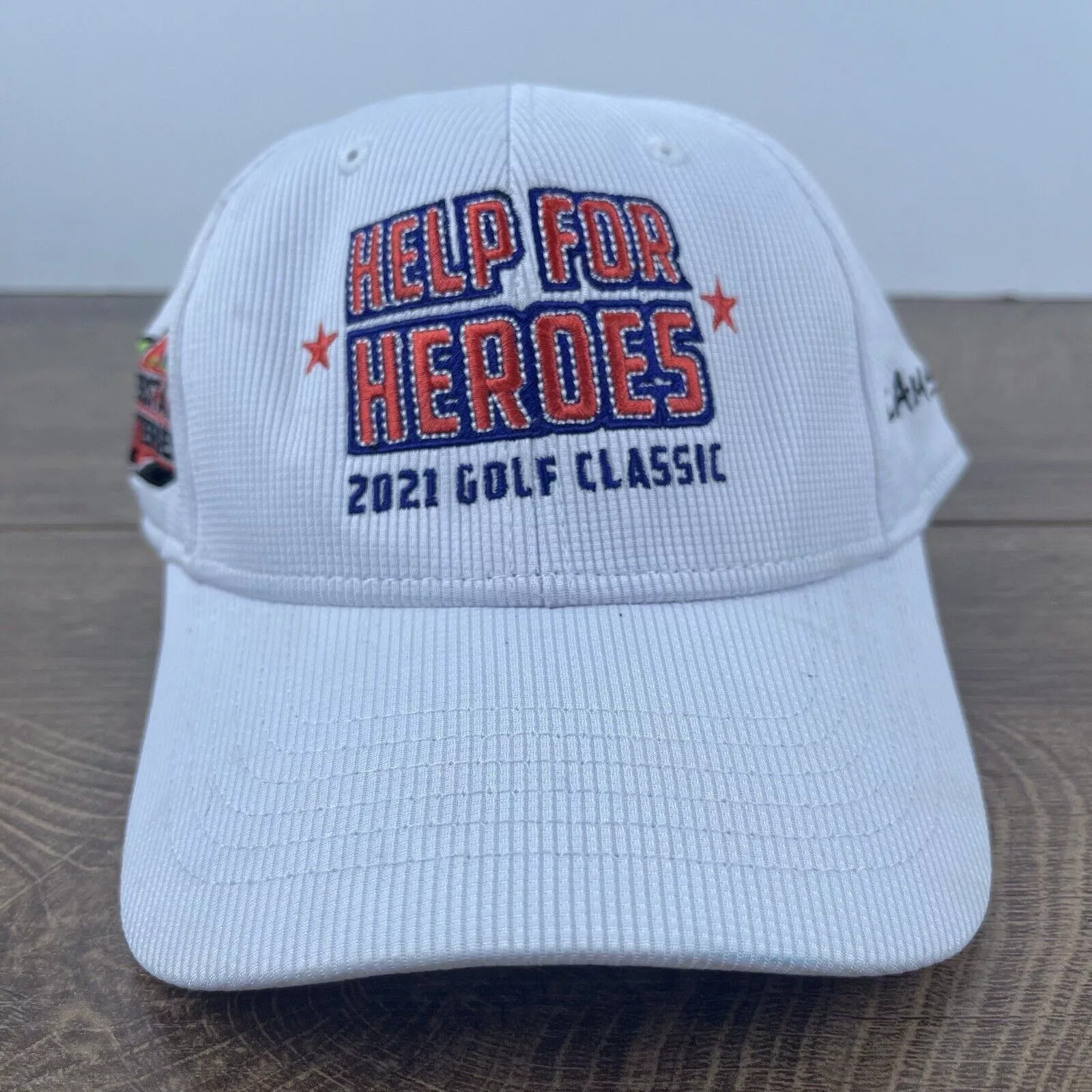 Other Hats Other Help for Heroes Hat 2021 Golf Classic Hat White Cap Hat Adju