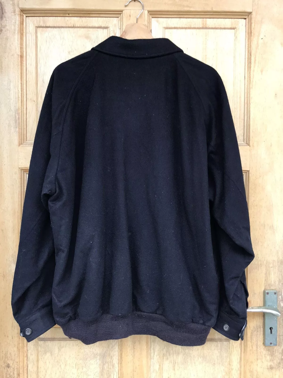 Burberry Bombers BURBERRY Nova Check Jacket Made in England Blue Vintage