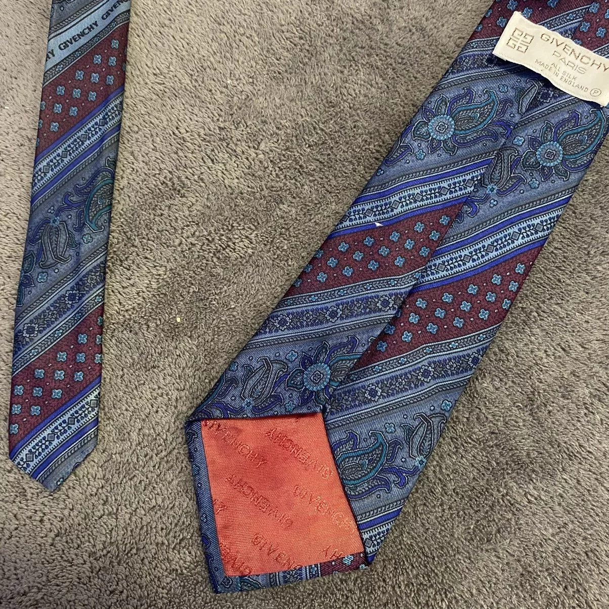 Givenchy Ties Pocketsquares Givenchy tie Black
