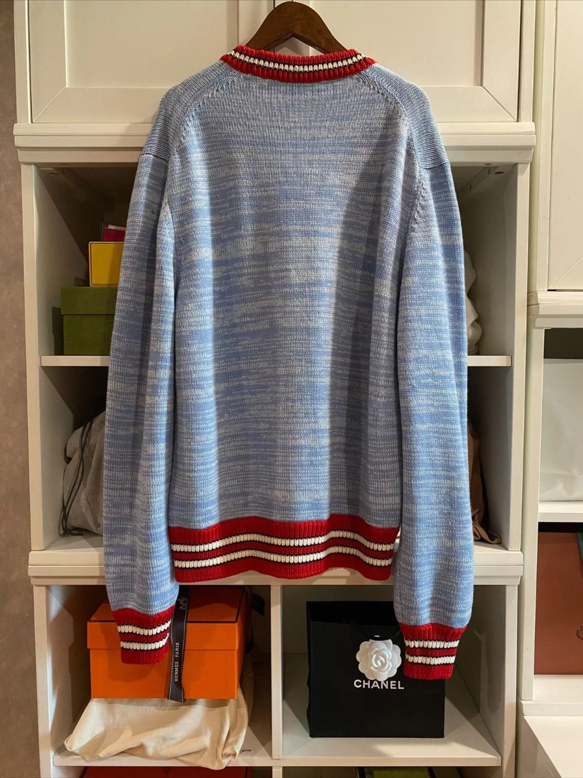Gucci Sweaters Knitwear Gucci graden sweater Blue