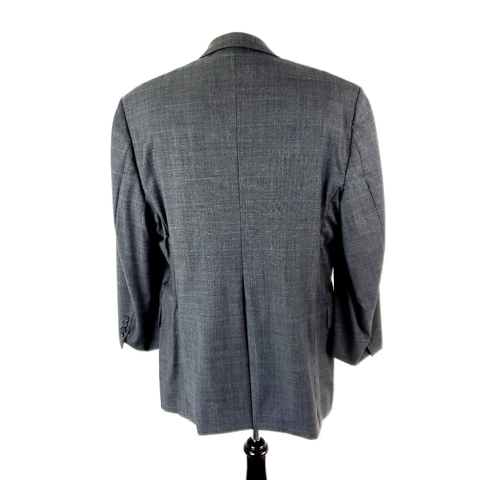 Hart Schaffner Marx Blazers Hart Schaffner Marx Wool 2 Button Blazer 42R Gray Sharkskin