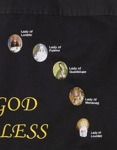 Supreme Shirts Button Ups Supreme Our Lady Work Shirt Black Large