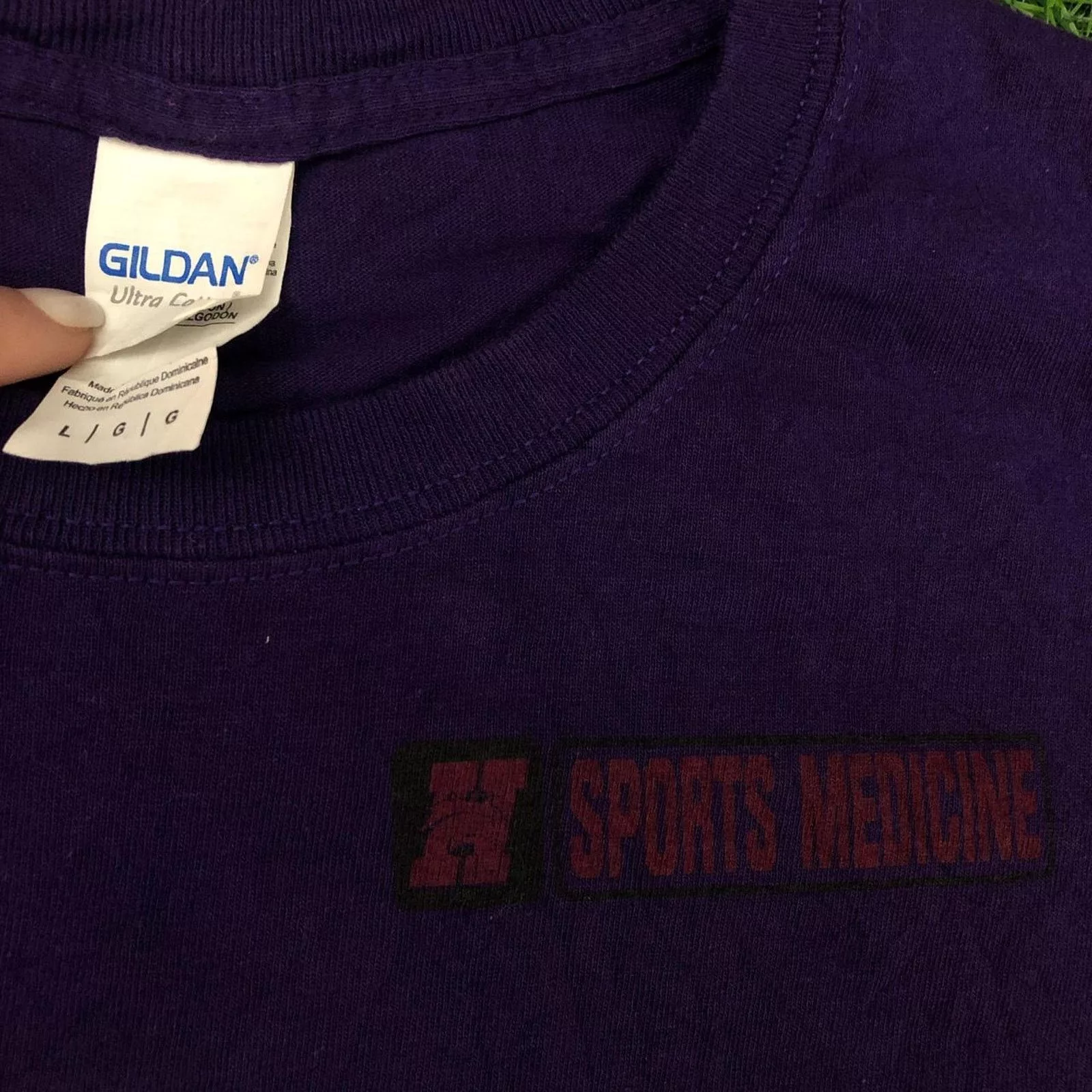 Gildan Short Sleeve T Shirts Gildan Kearny Therapeutic Horseback Riding Program Graphic Tee Purple