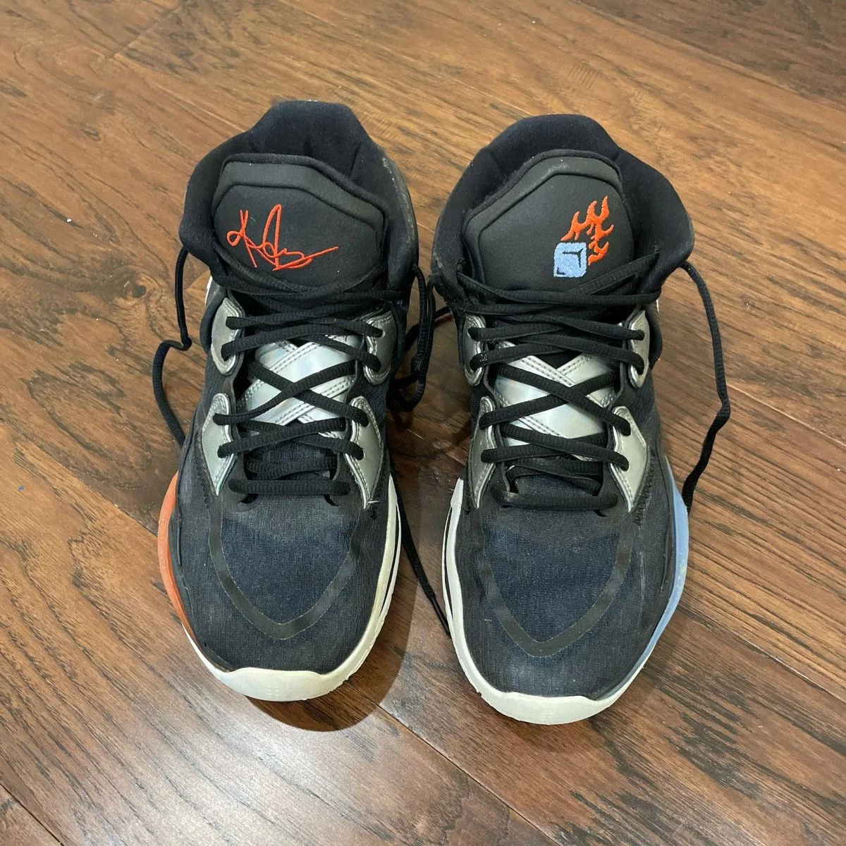 Nike Hi Top Sneakers Nike kyrie infinity “fire and ice” Black