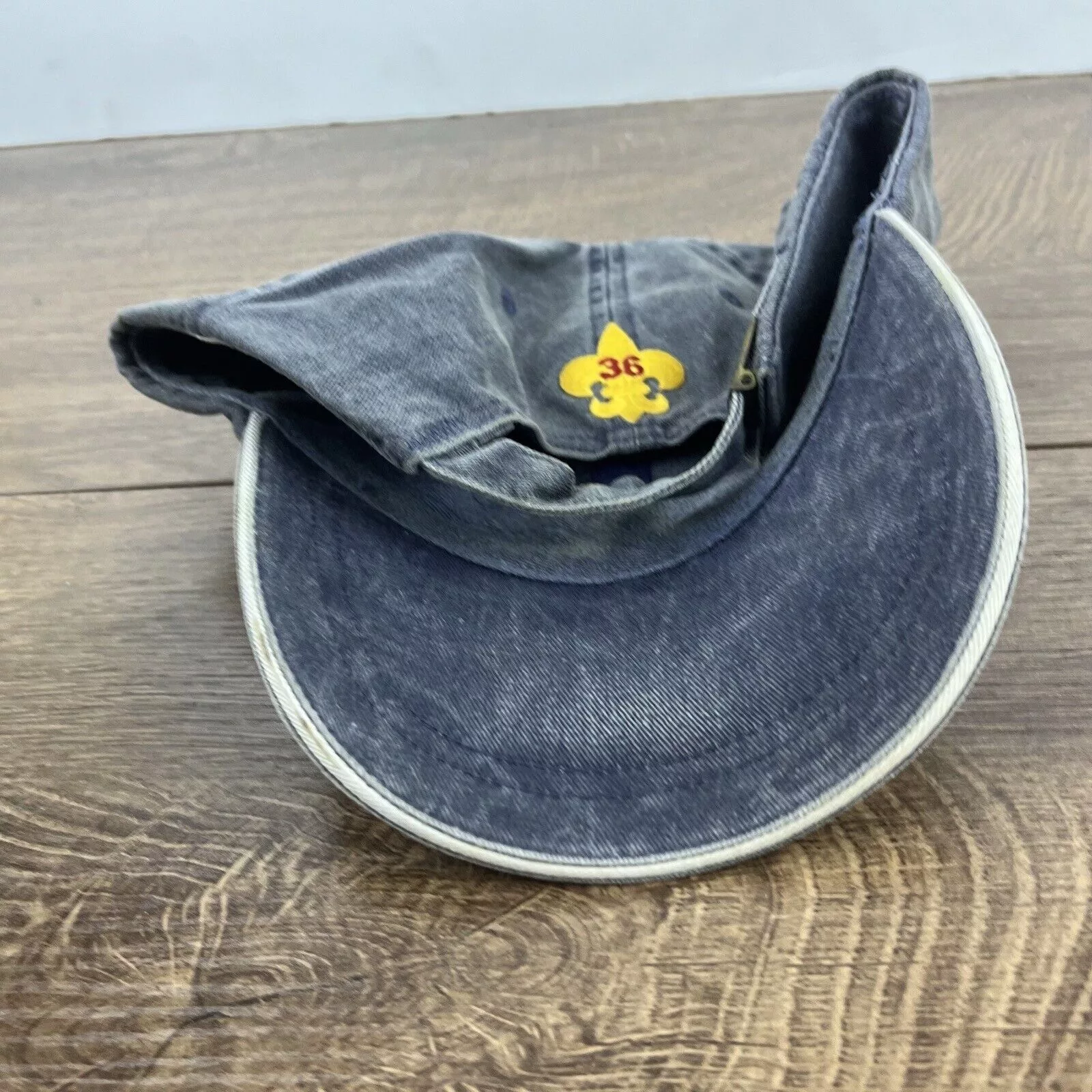 Other Hats Other Camp Comer Hat Troop 36 Orlando Florida Gray Hat Adjustable