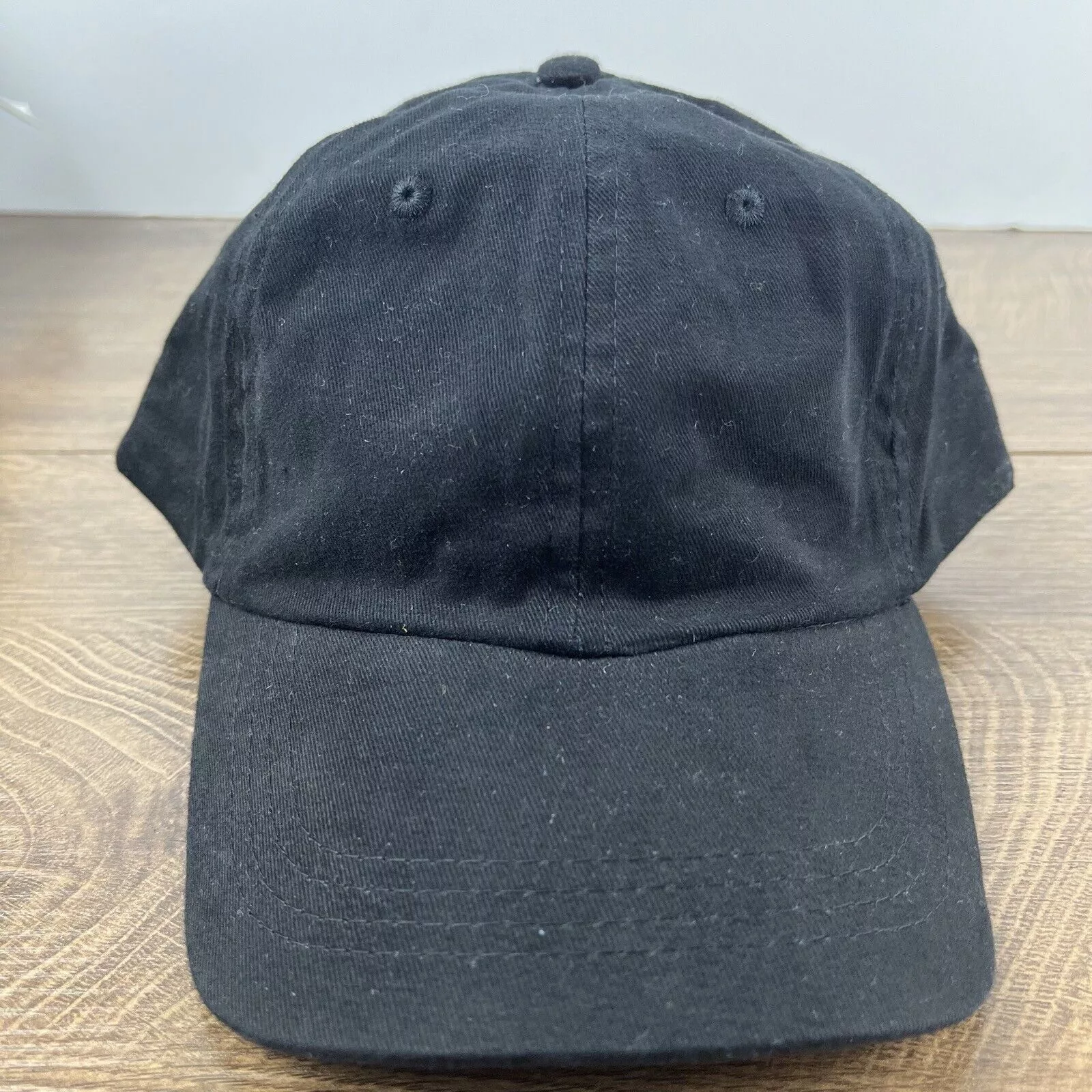 Other Hats Other Adult Baseball Cap Hat Black Cap Hat Adjustable Hat Black Ad