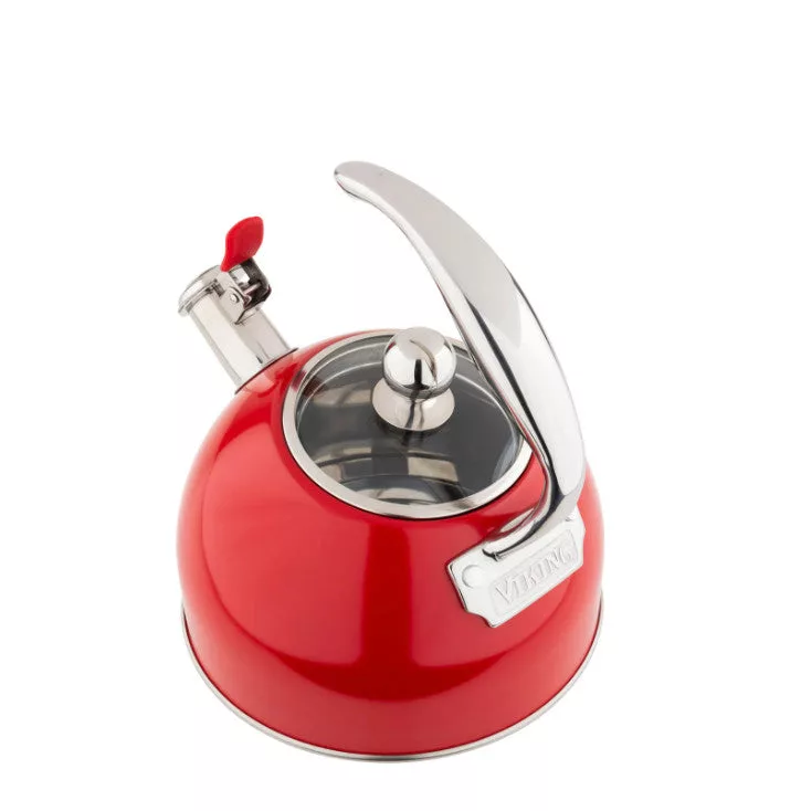 Viking Red Tea Kettle
