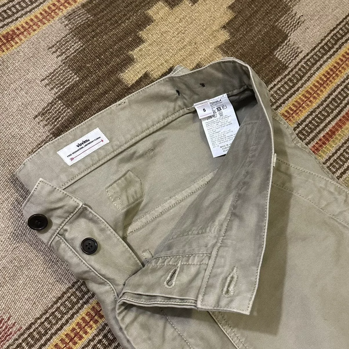 Visvim Casual Pants Visvim Alda Pant Green