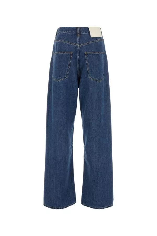 Valentino Jeans Valentino Denim Wide-Leg Jeans Multi