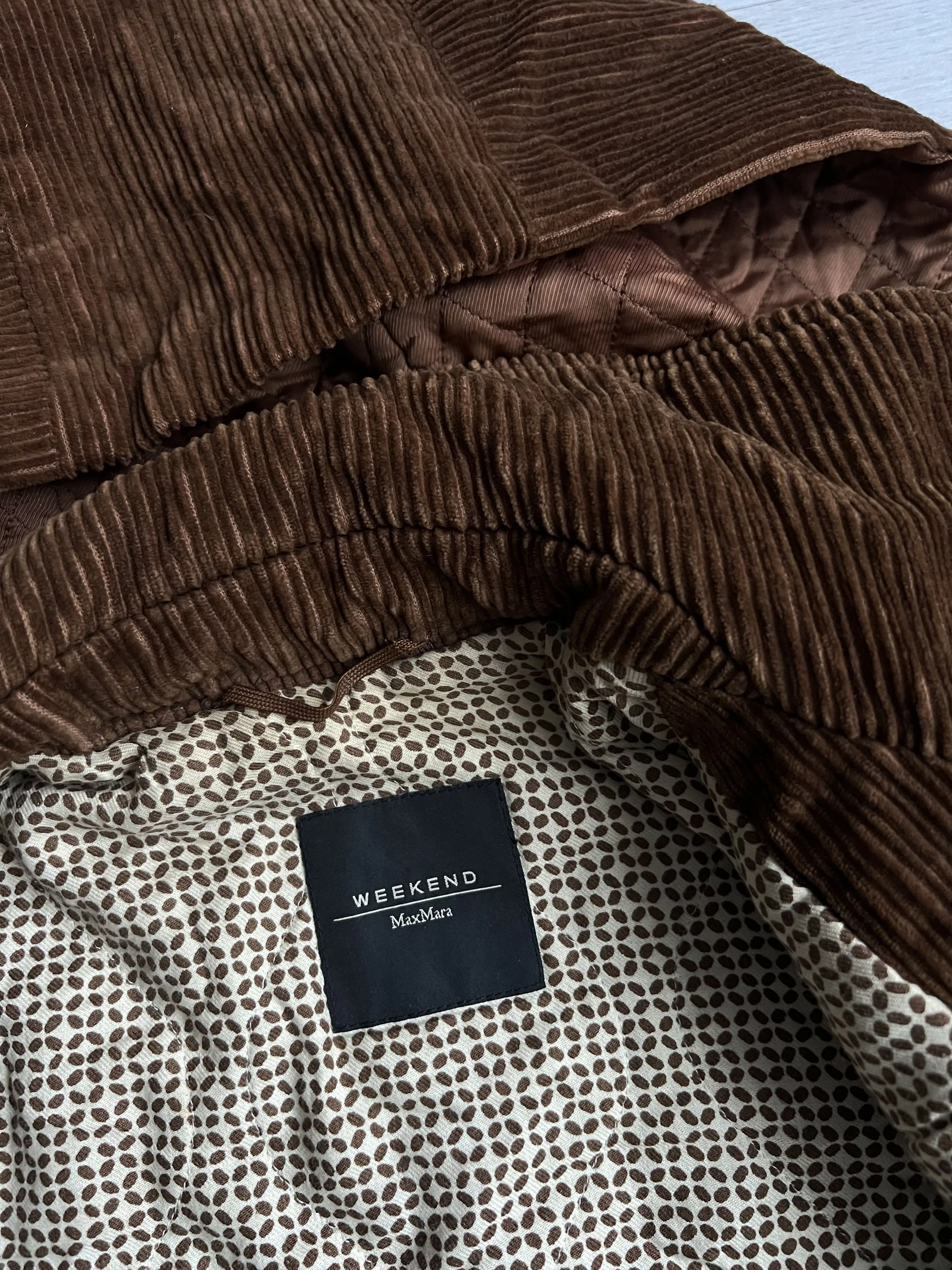 Weekend Max Mara Jackets Weekend Max Mara Velvet Blazer/Jacket Brown