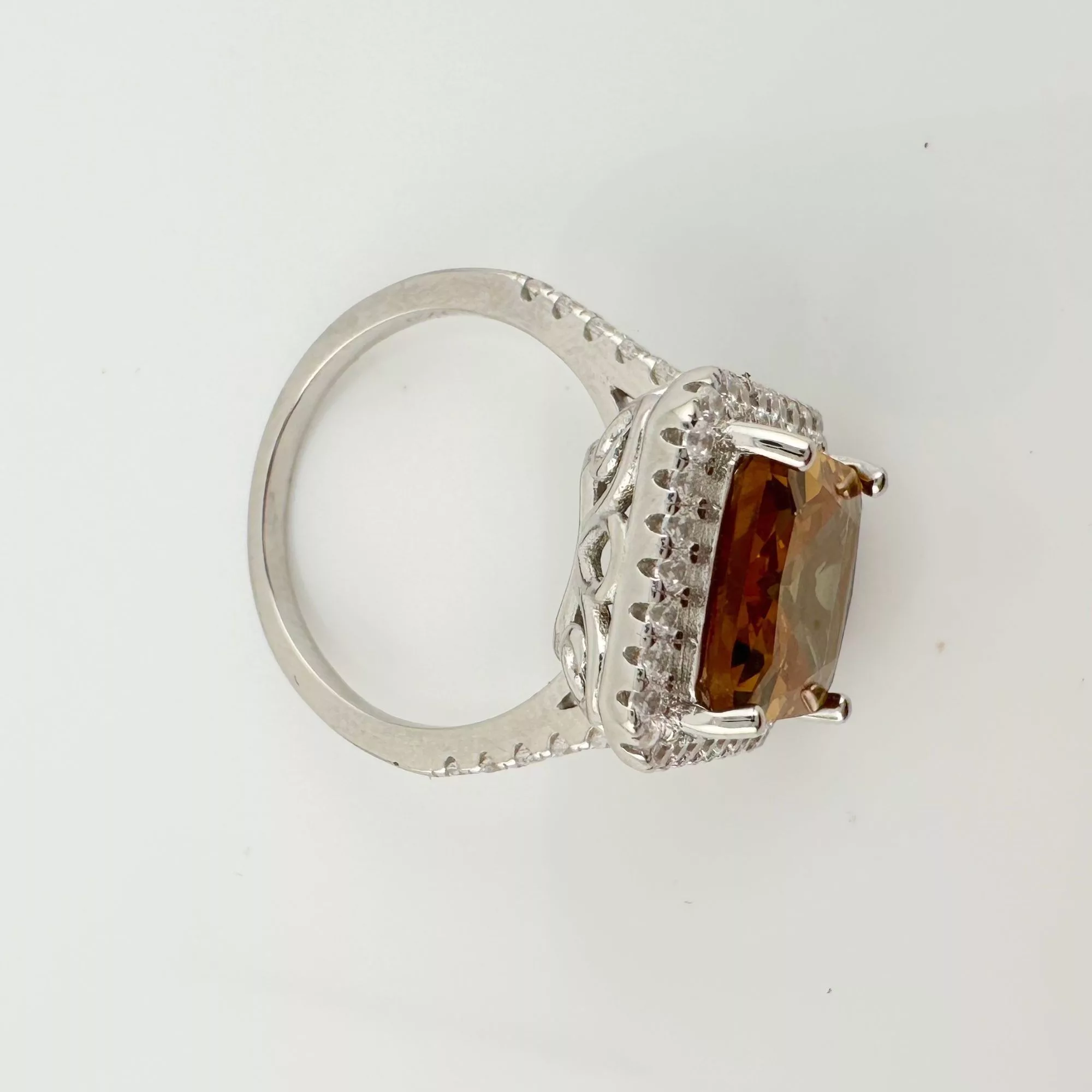 Other Rings Other Elegant Emerald Cut Lab Created Sultanite Ring - Beautiful D Multi